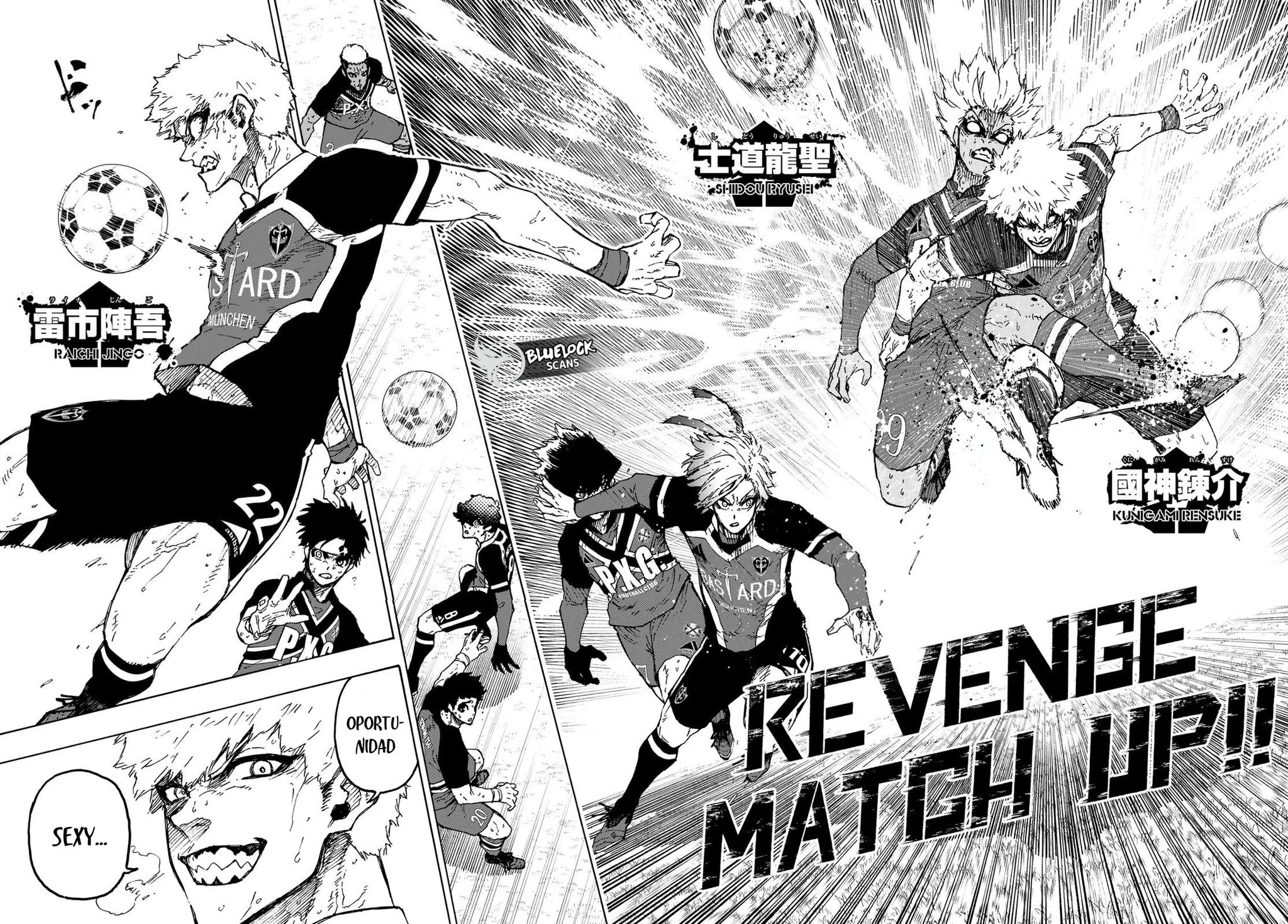 Blue Lock Capitulo 255: Todavía está ardiendo página 4