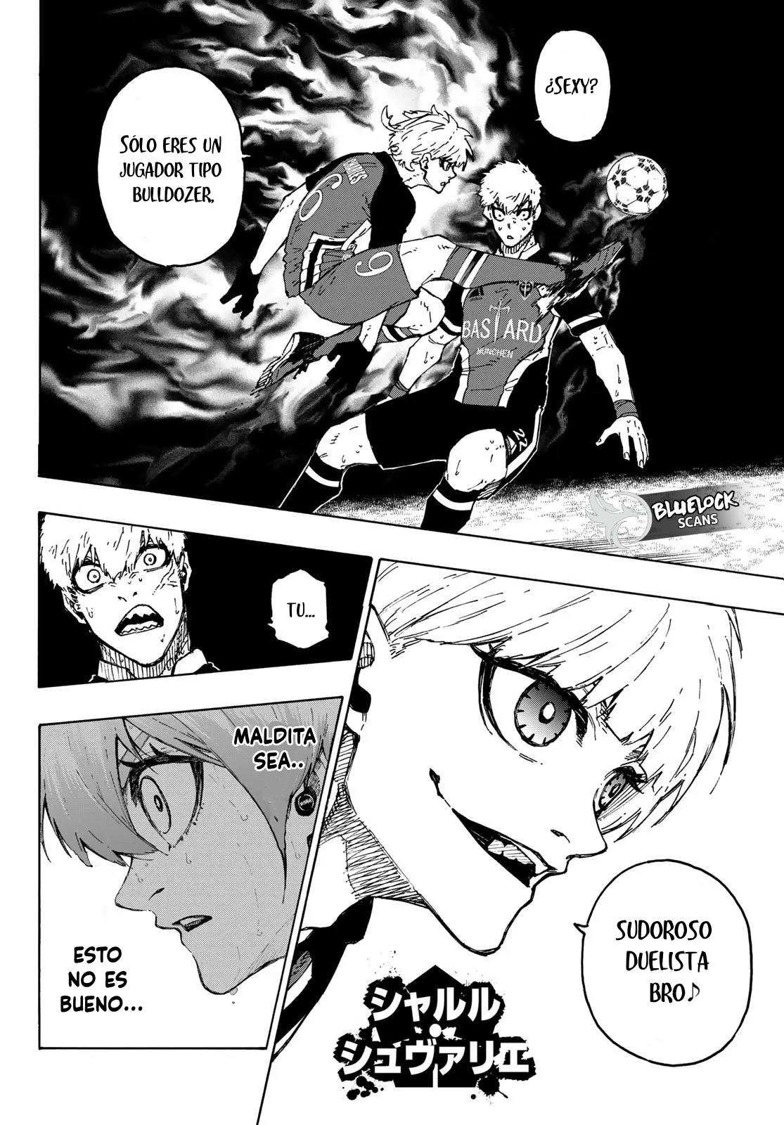 Blue Lock Capitulo 255: Todavía está ardiendo página 5