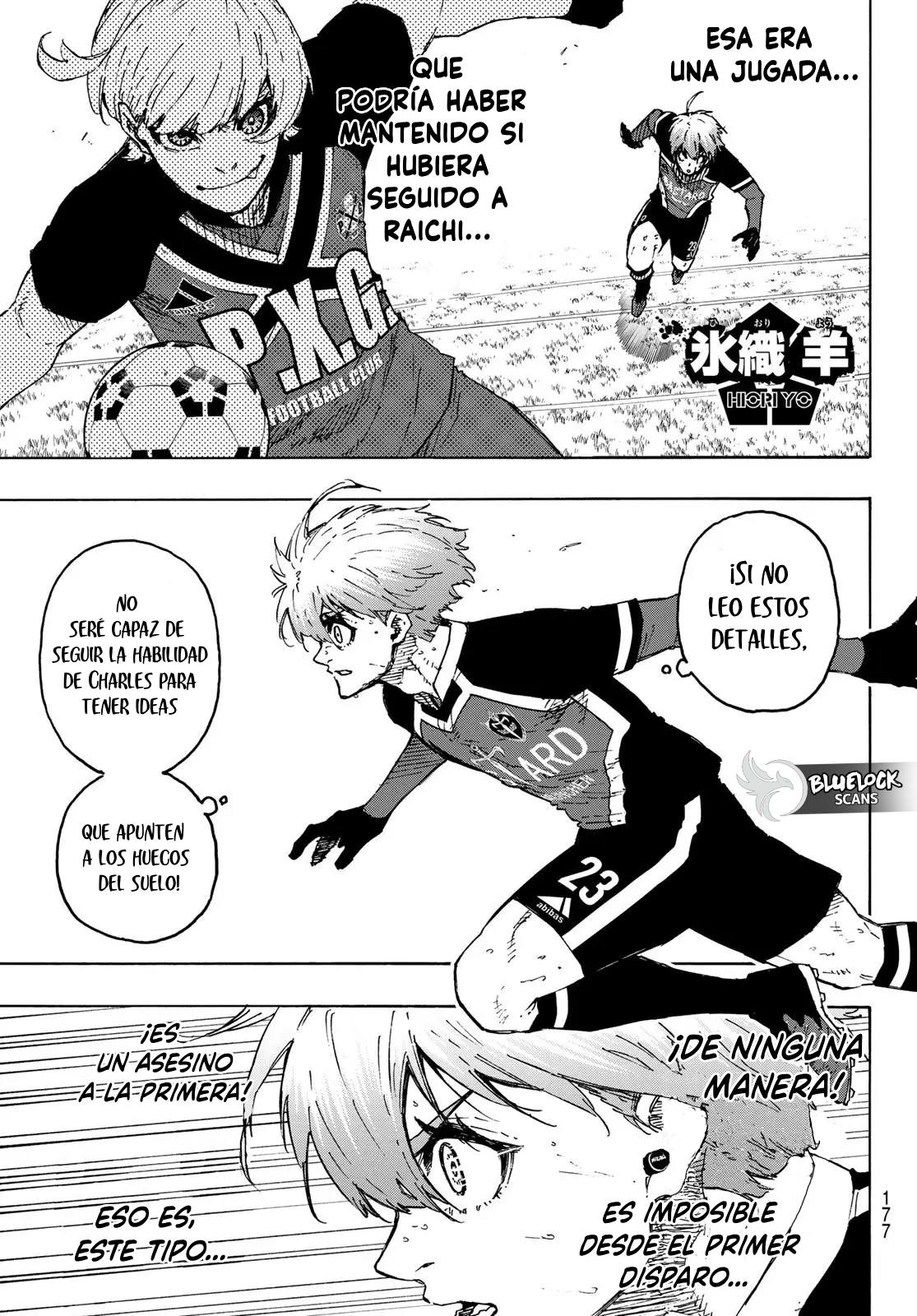 Blue Lock Capitulo 255: Todavía está ardiendo página 6