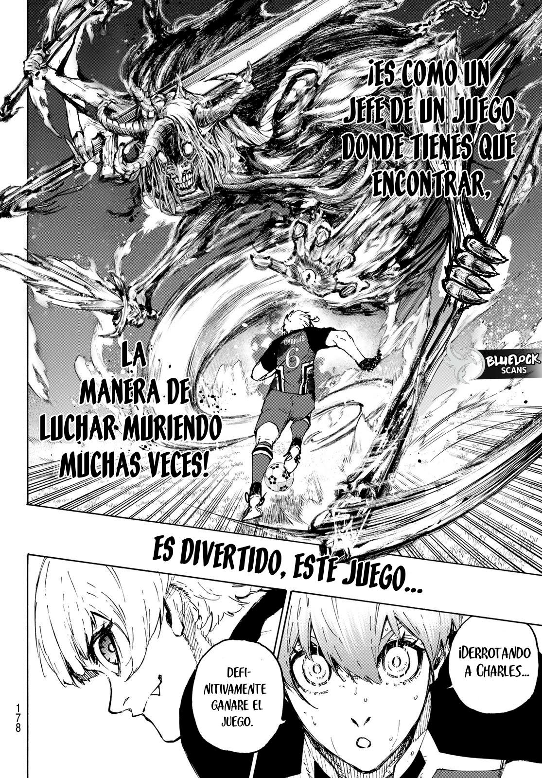 Blue Lock Capitulo 255: Todavía está ardiendo página 7