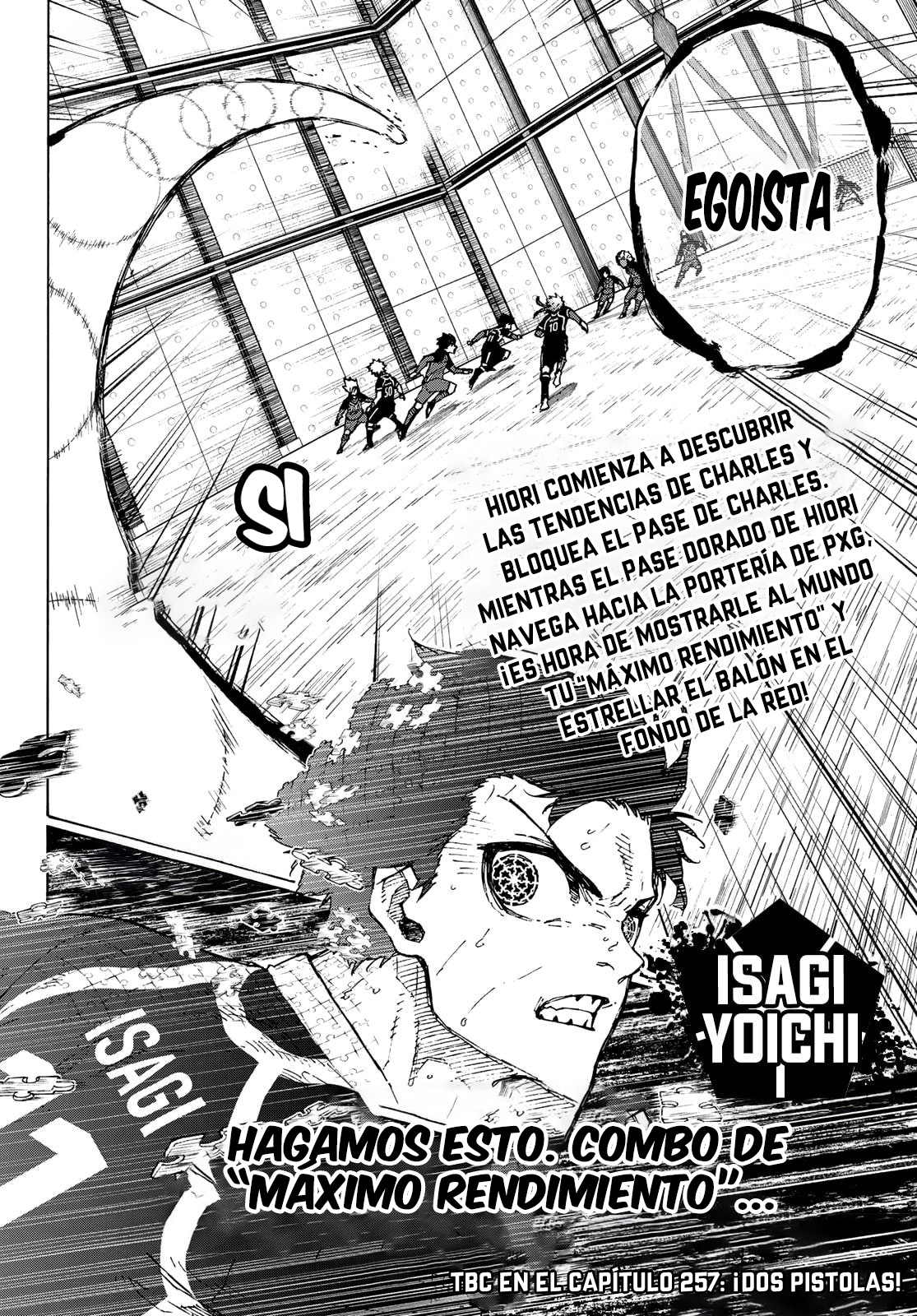 Blue Lock Capitulo 256: Contradecir lo contrario página 17