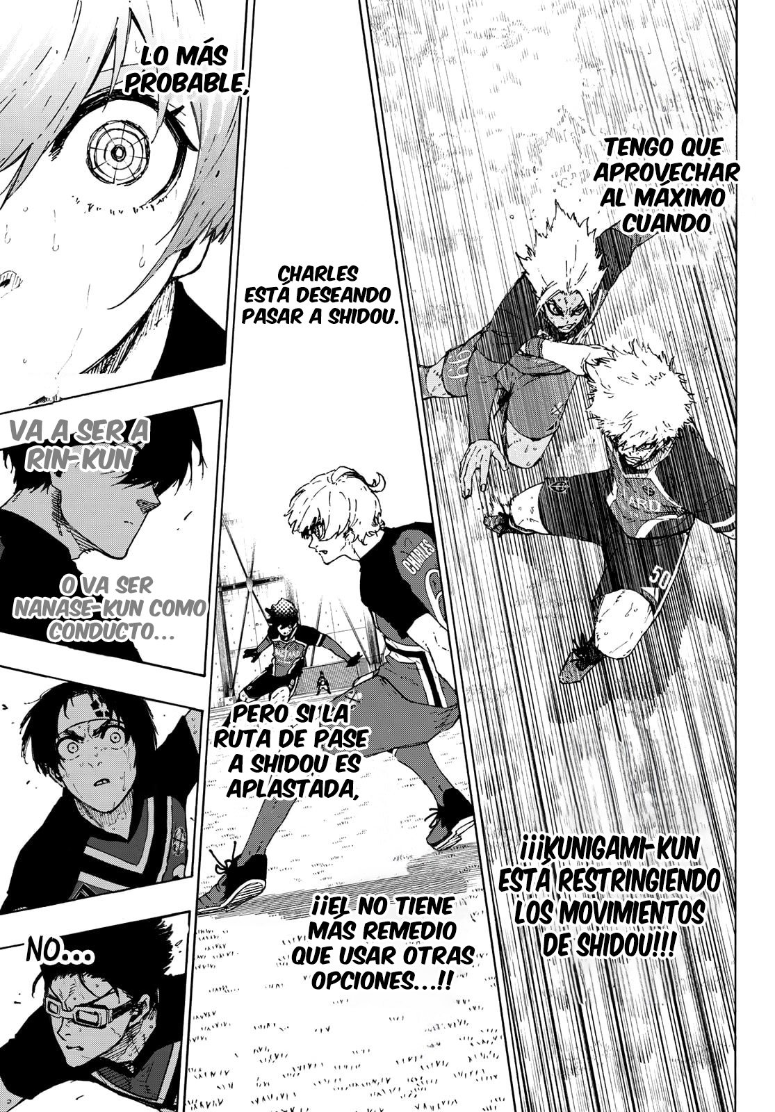 Blue Lock Capitulo 256: Contradecir lo contrario página 3