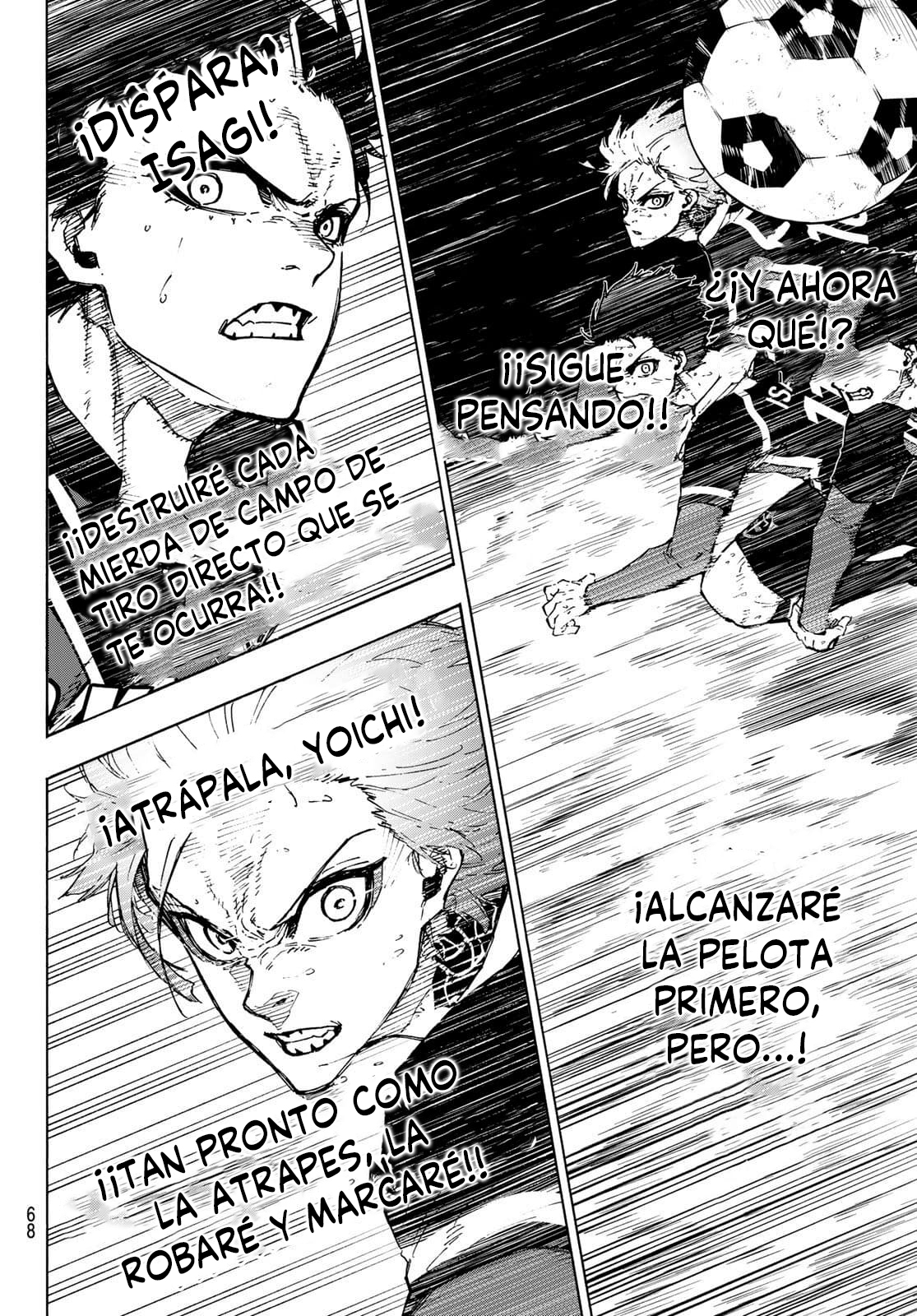 Blue Lock Capitulo 257: DOBLE TIRO página 11
