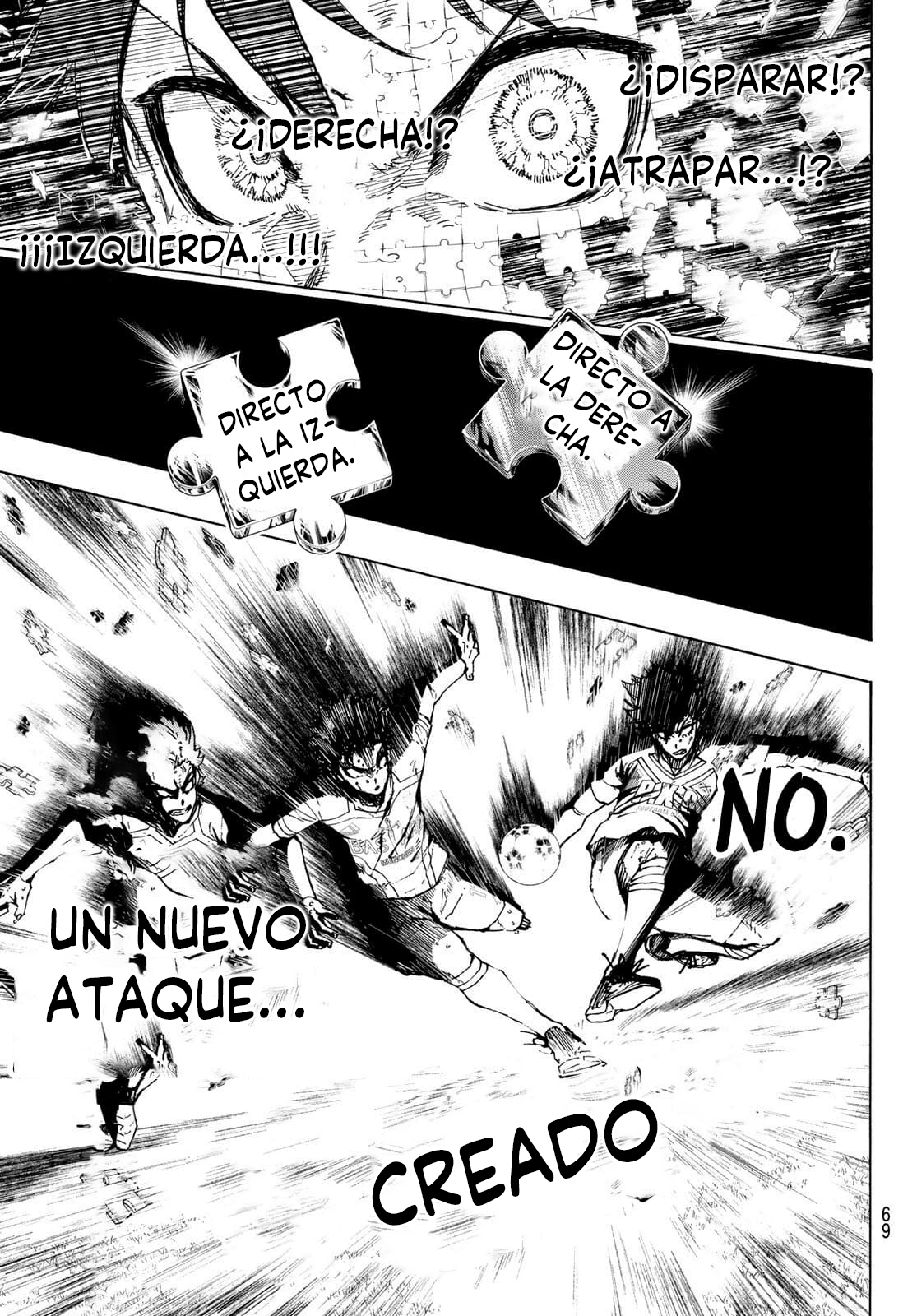 Blue Lock Capitulo 257: DOBLE TIRO página 12