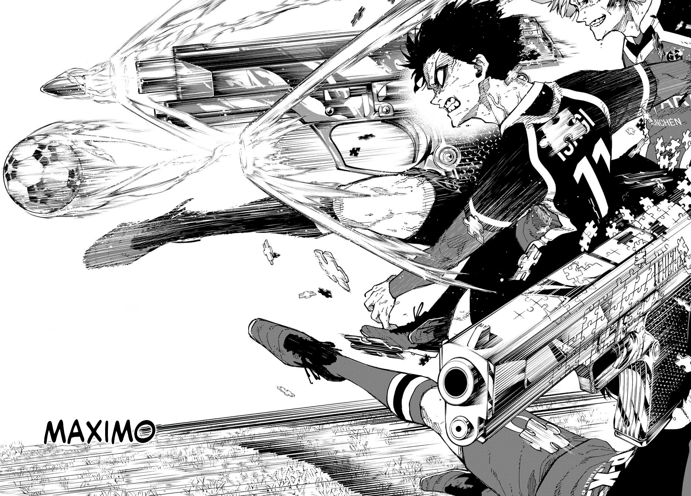 Blue Lock Capitulo 257: DOBLE TIRO página 14