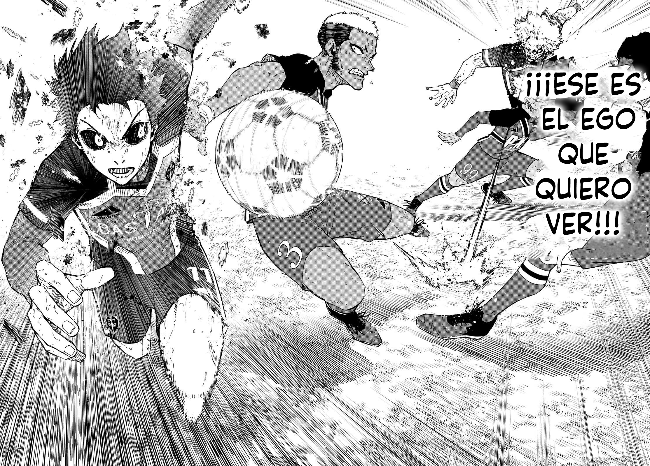 Blue Lock Capitulo 257: DOBLE TIRO página 6