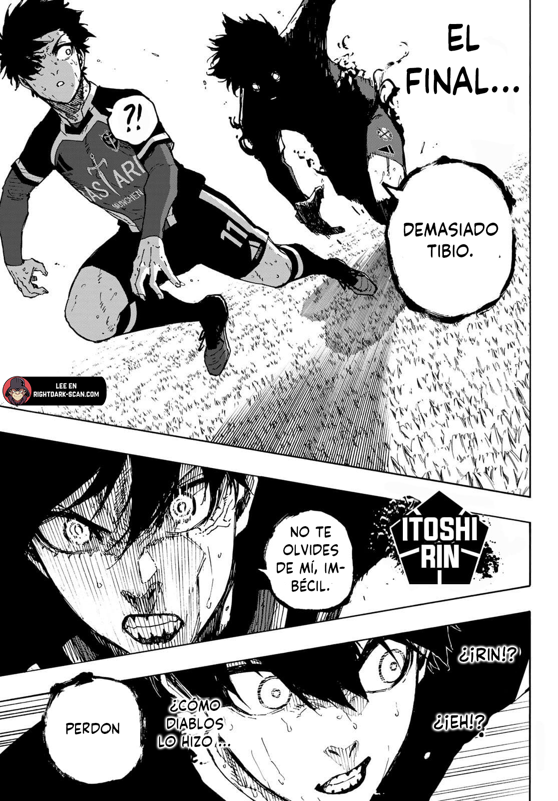 Blue Lock Capitulo 257: DOBLE TIRO página 8