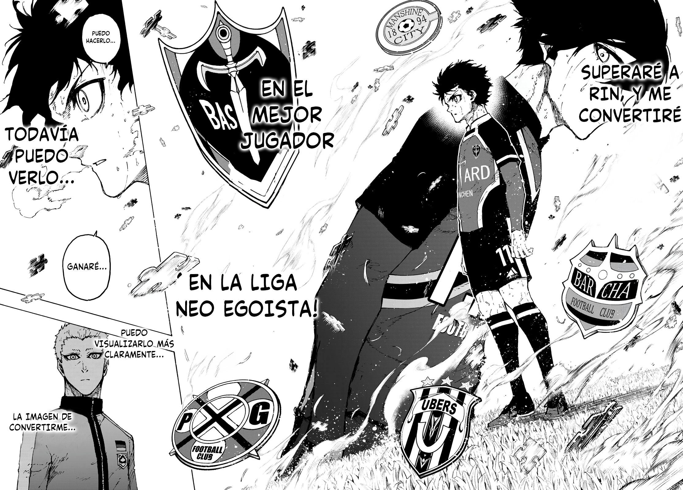 Blue Lock Capitulo 258: Combinar - Inventar - Nueva Arma página 17