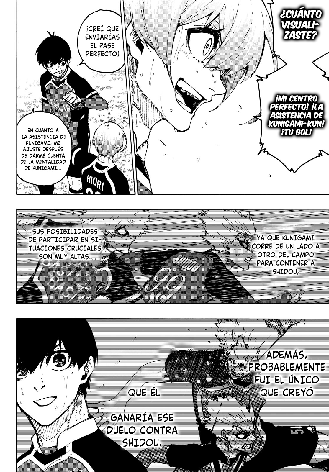 Blue Lock Capitulo 258: Combinar - Inventar - Nueva Arma página 7