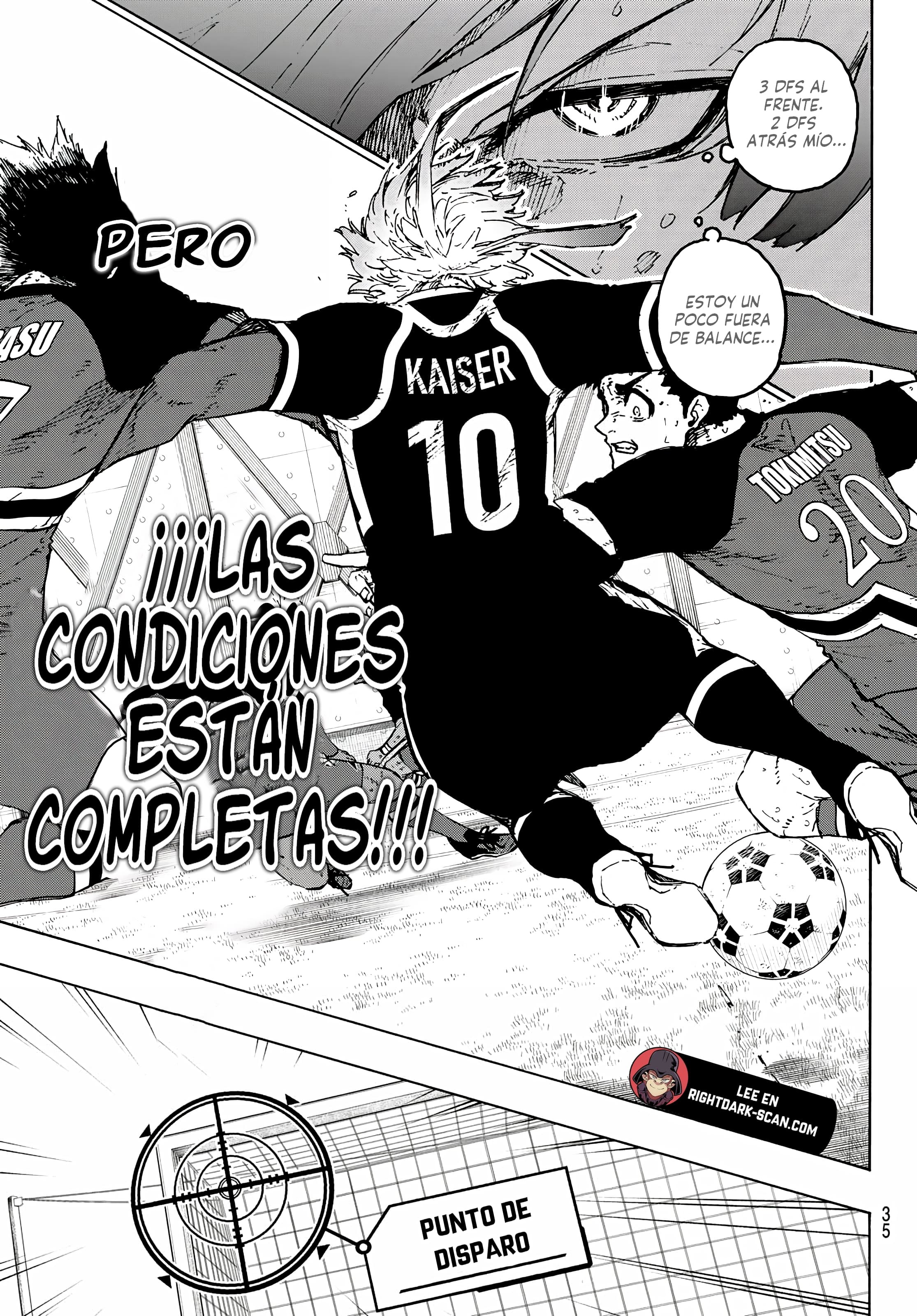 Blue Lock Capitulo 259: Desafío imposible página 16