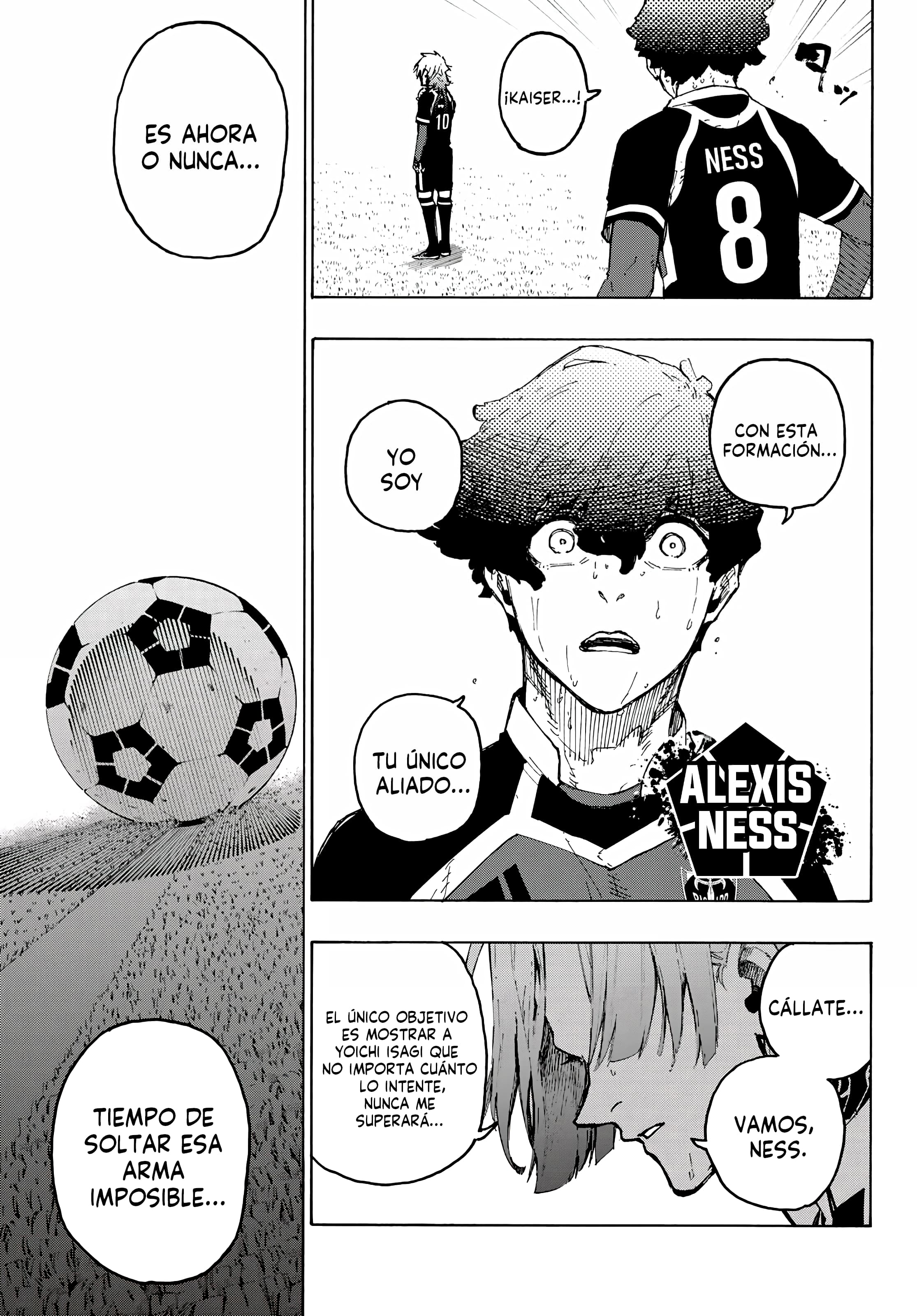 Blue Lock Capitulo 259: Desafío imposible página 3