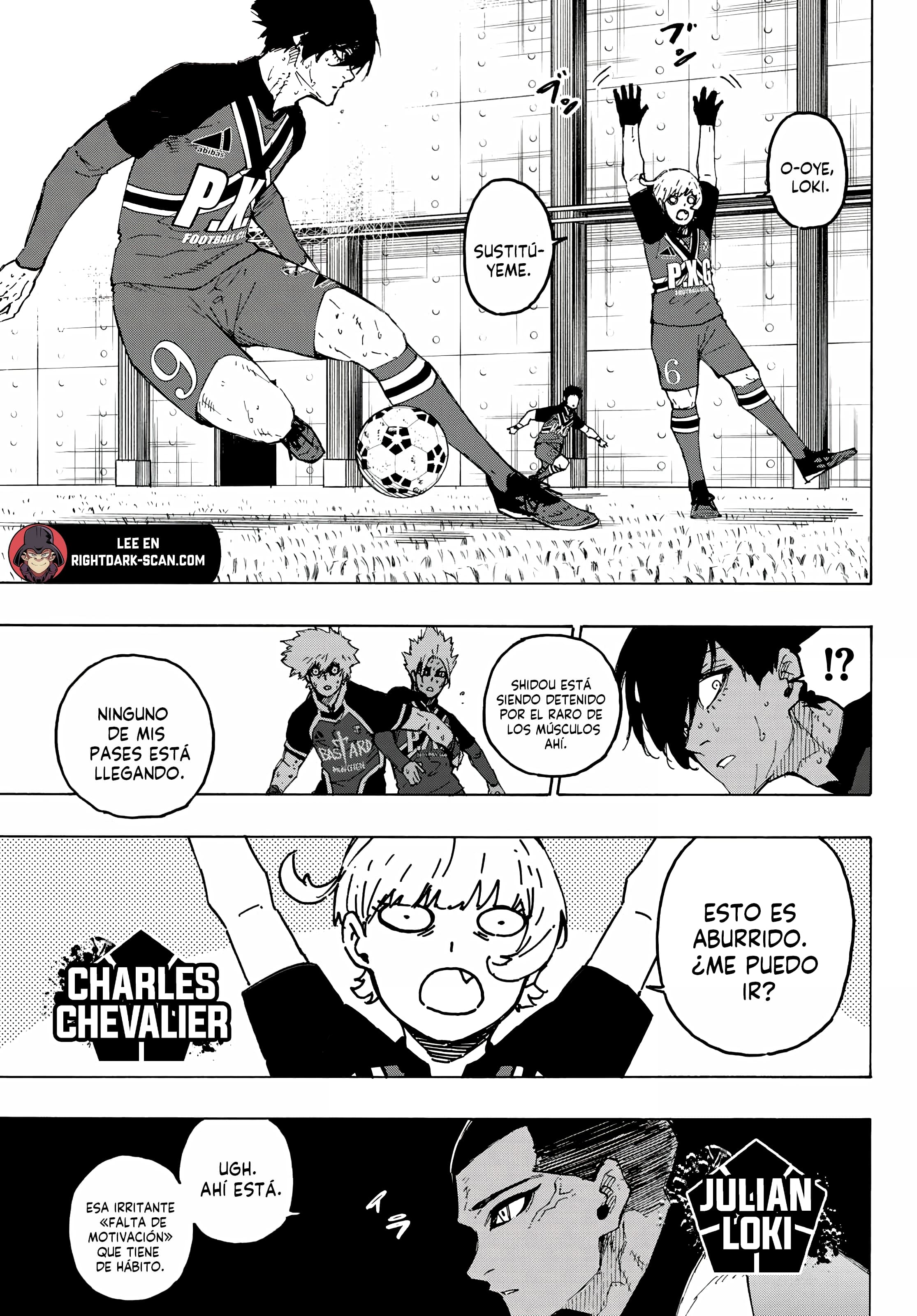 Blue Lock Capitulo 259: Desafío imposible página 6
