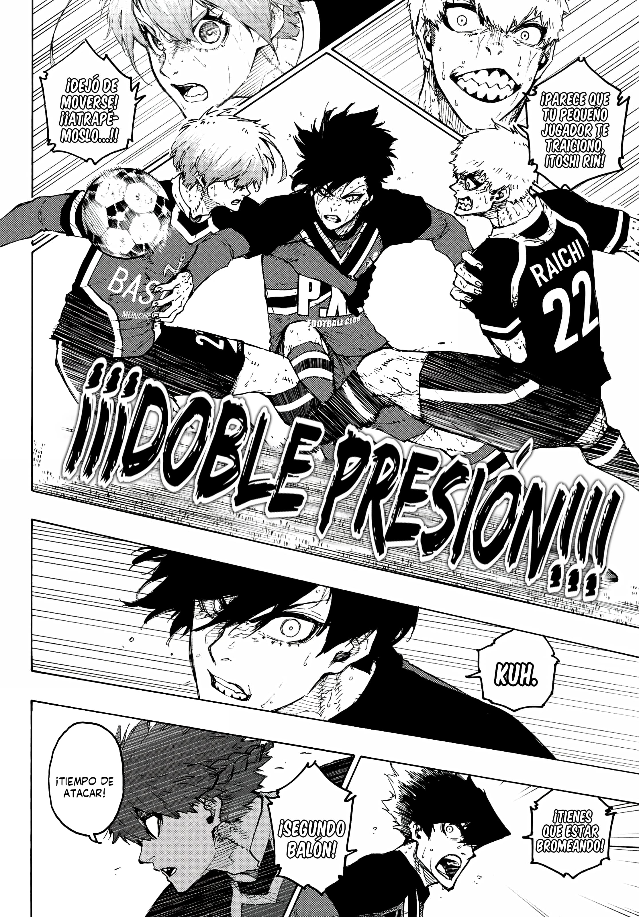 Blue Lock Capitulo 259: Desafío imposible página 7