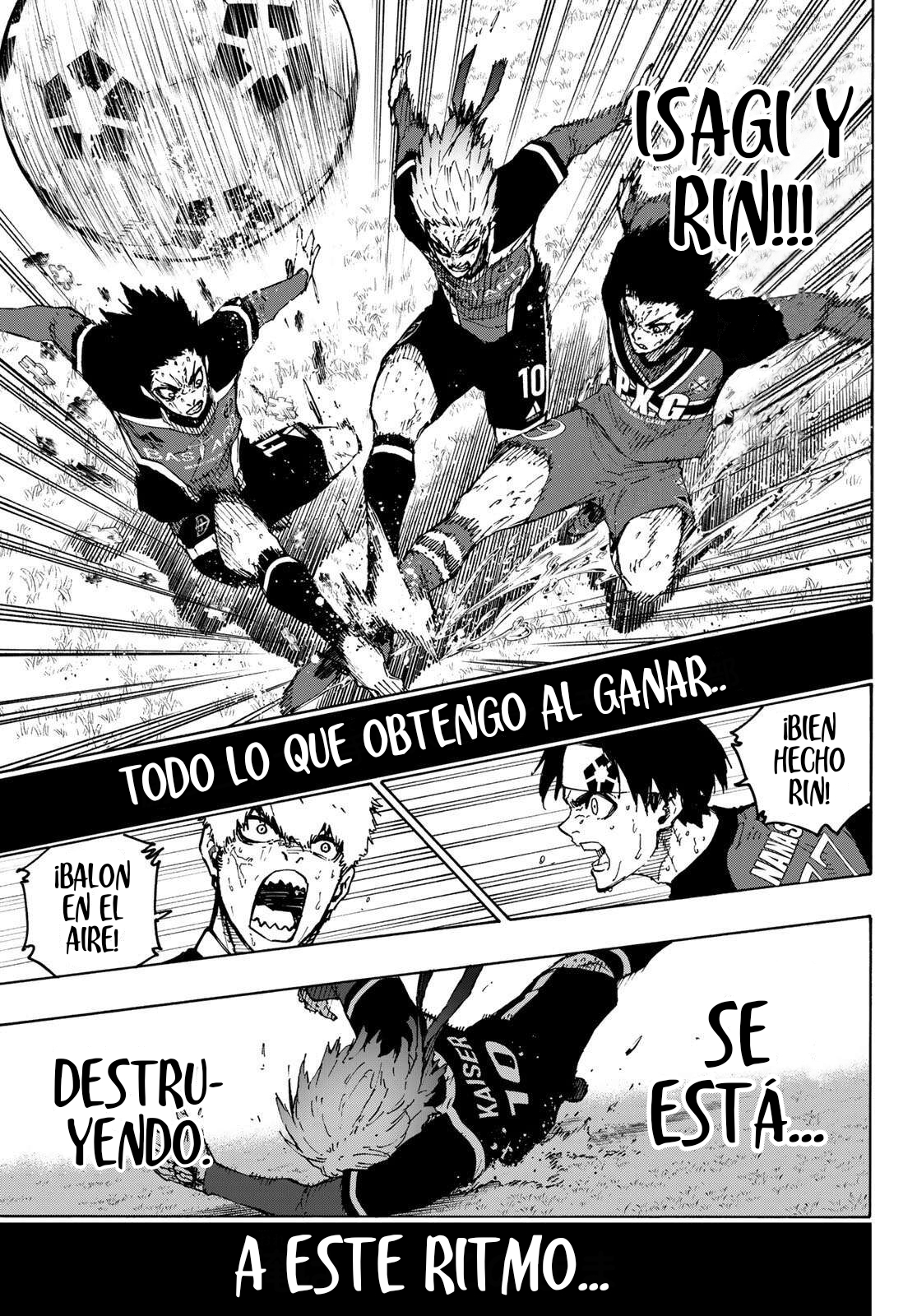Blue Lock Capitulo 261: Maldad página 17