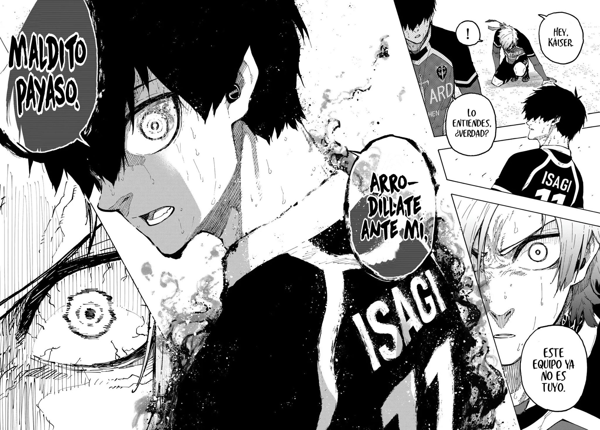 Blue Lock Capitulo 261: Maldad página 18