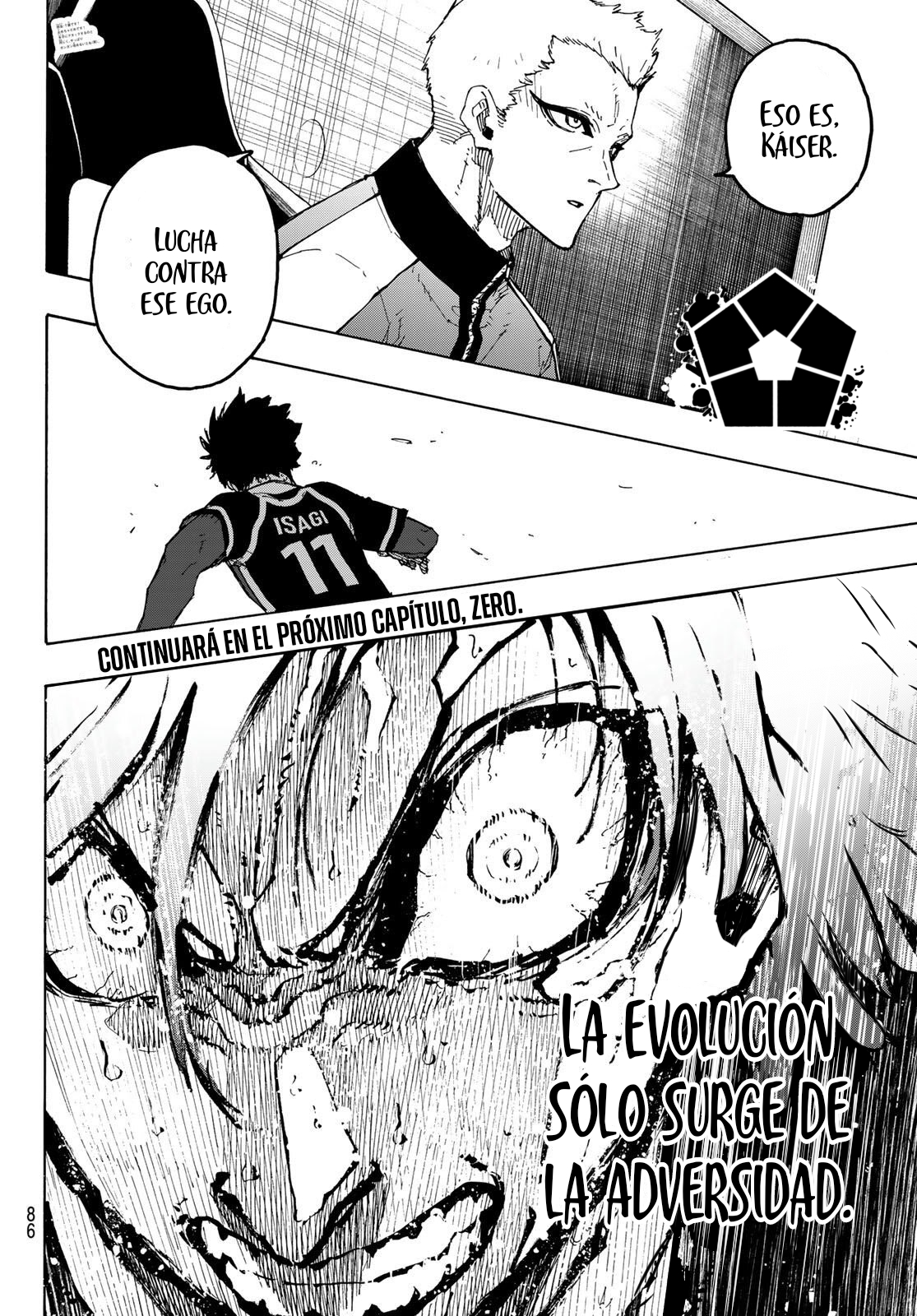 Blue Lock Capitulo 261: Maldad página 19