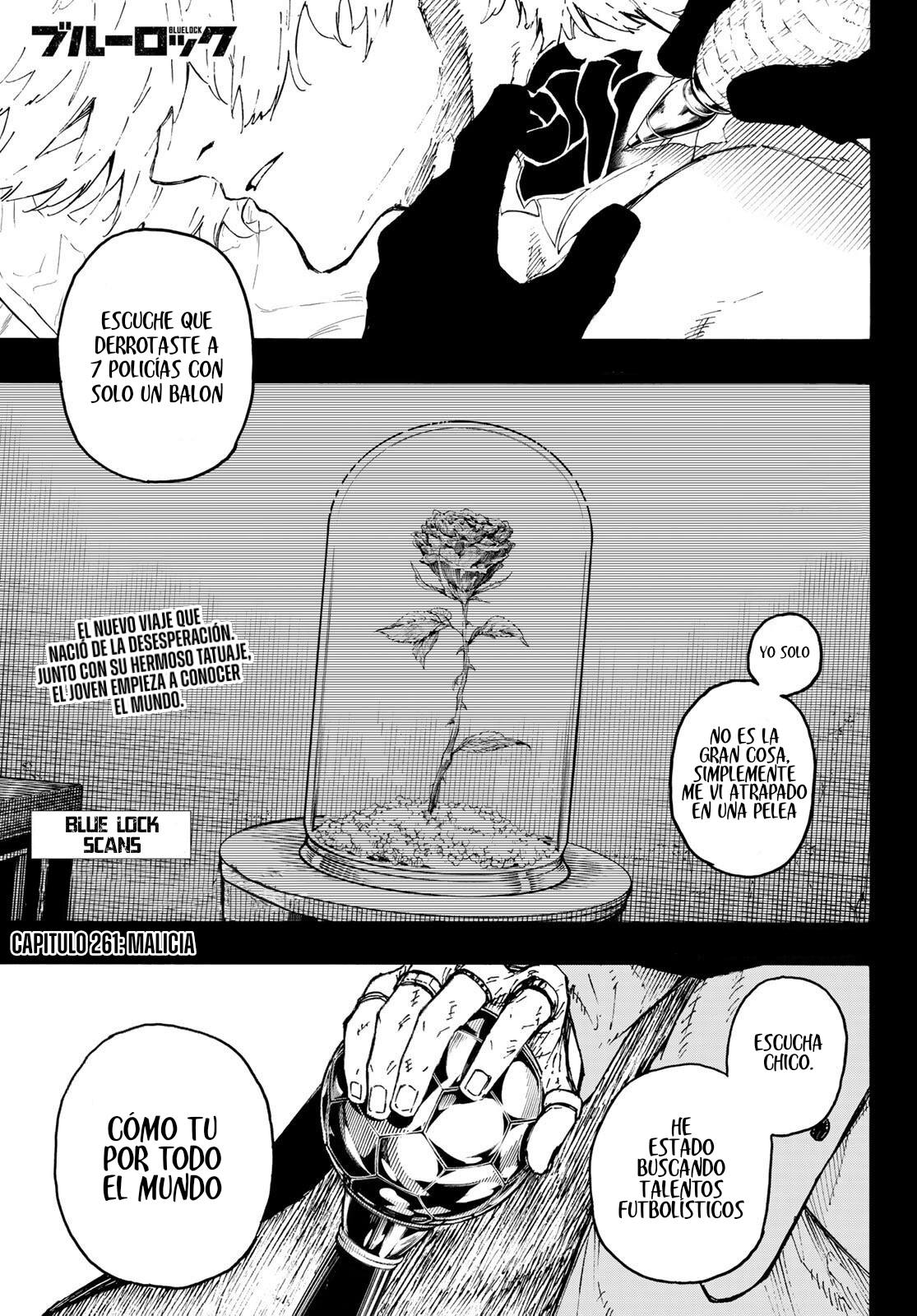Blue Lock Capitulo 261: Maldad página 2