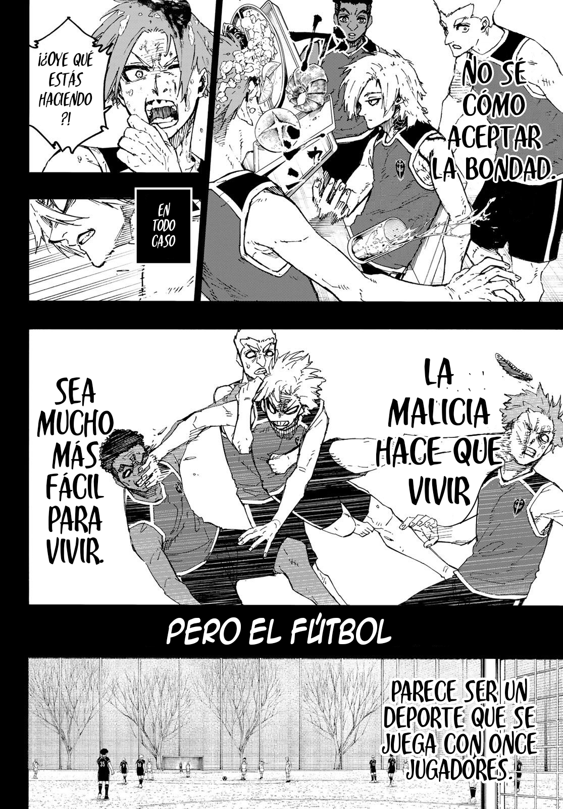 Blue Lock Capitulo 261: Maldad página 5