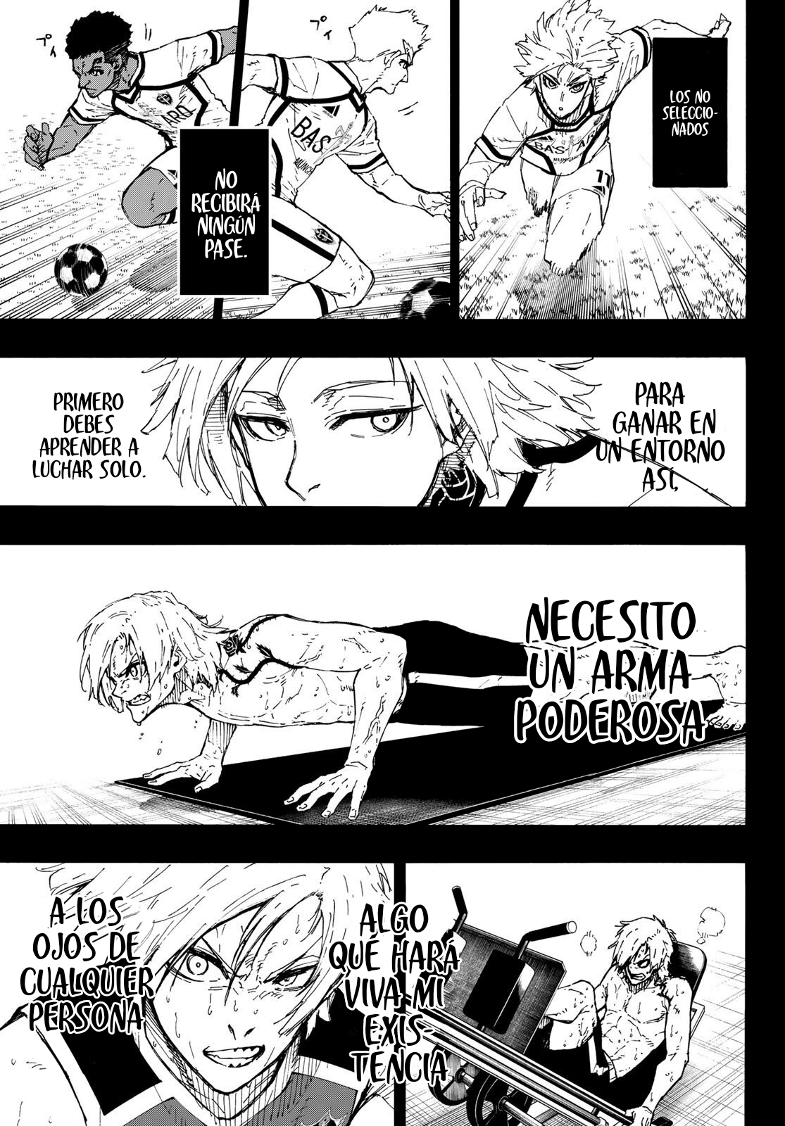 Blue Lock Capitulo 261: Maldad página 6