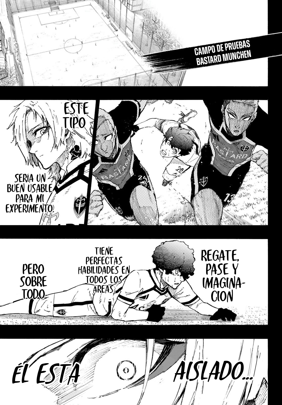 Blue Lock Capitulo 261: Maldad página 8