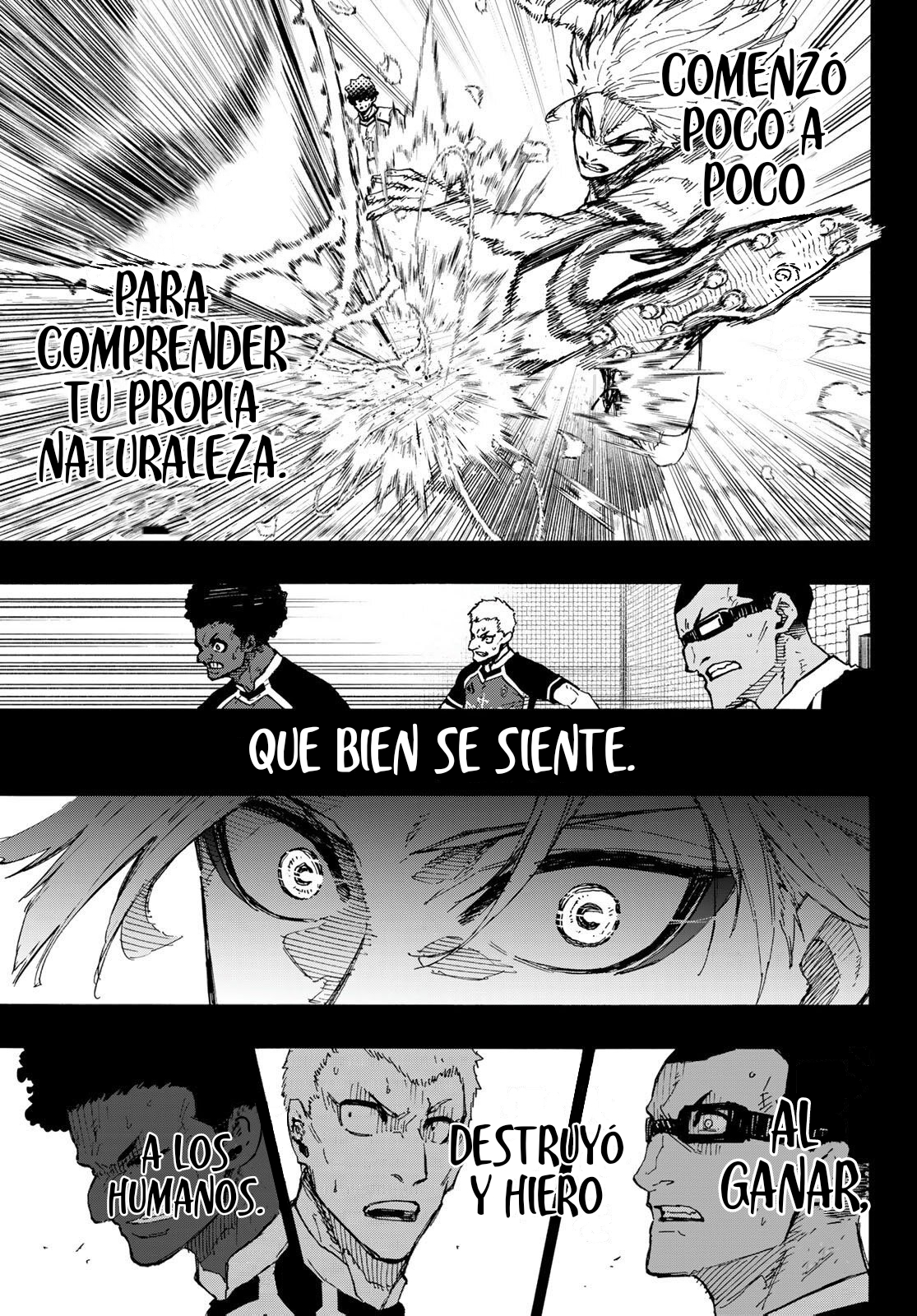 Blue Lock Capitulo 261: Maldad página 9