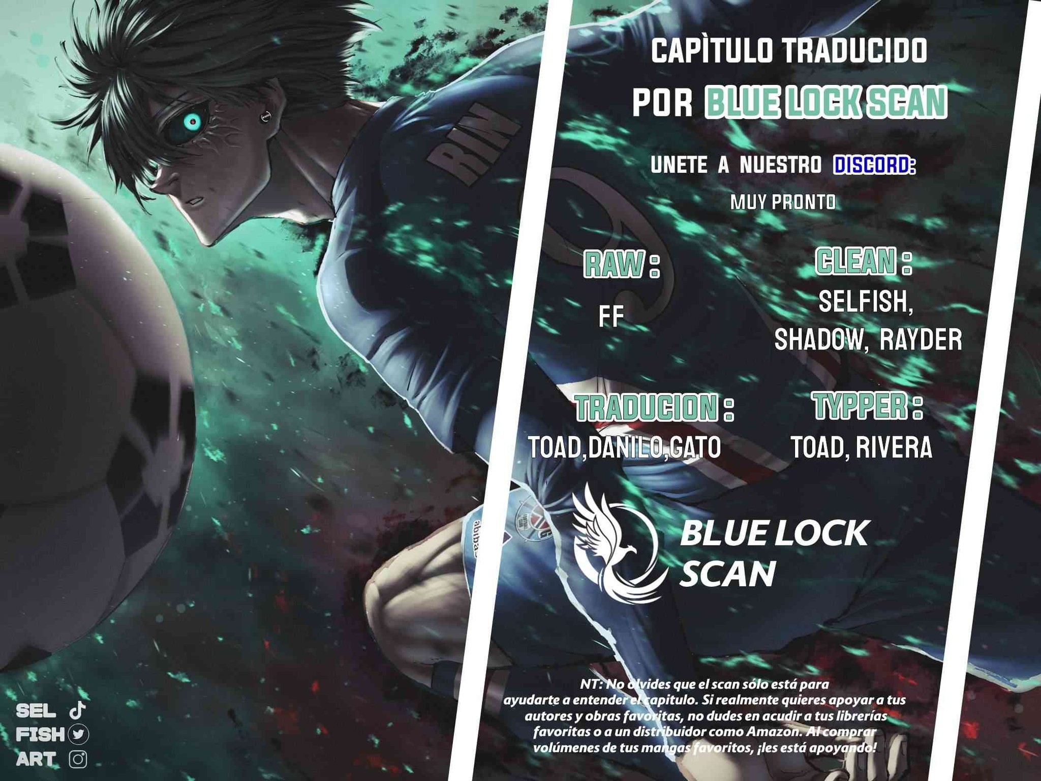 Blue Lock Capitulo 262: Cero página 19