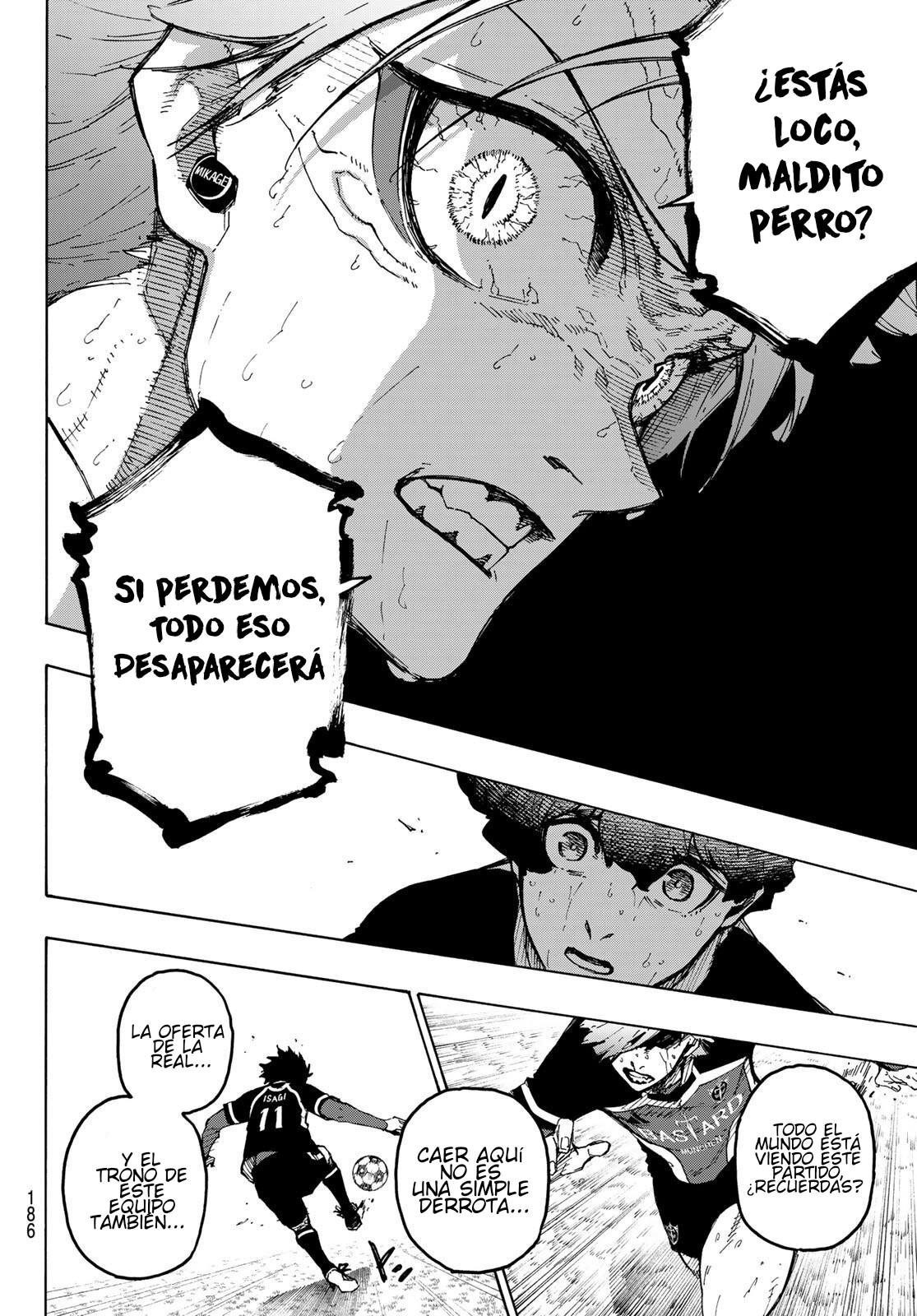 Blue Lock Capitulo 262: Cero página 8