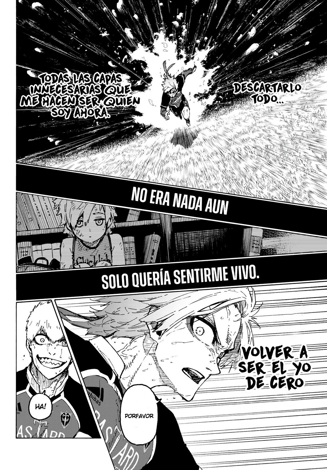 Blue Lock Capitulo 263: Límite página 10