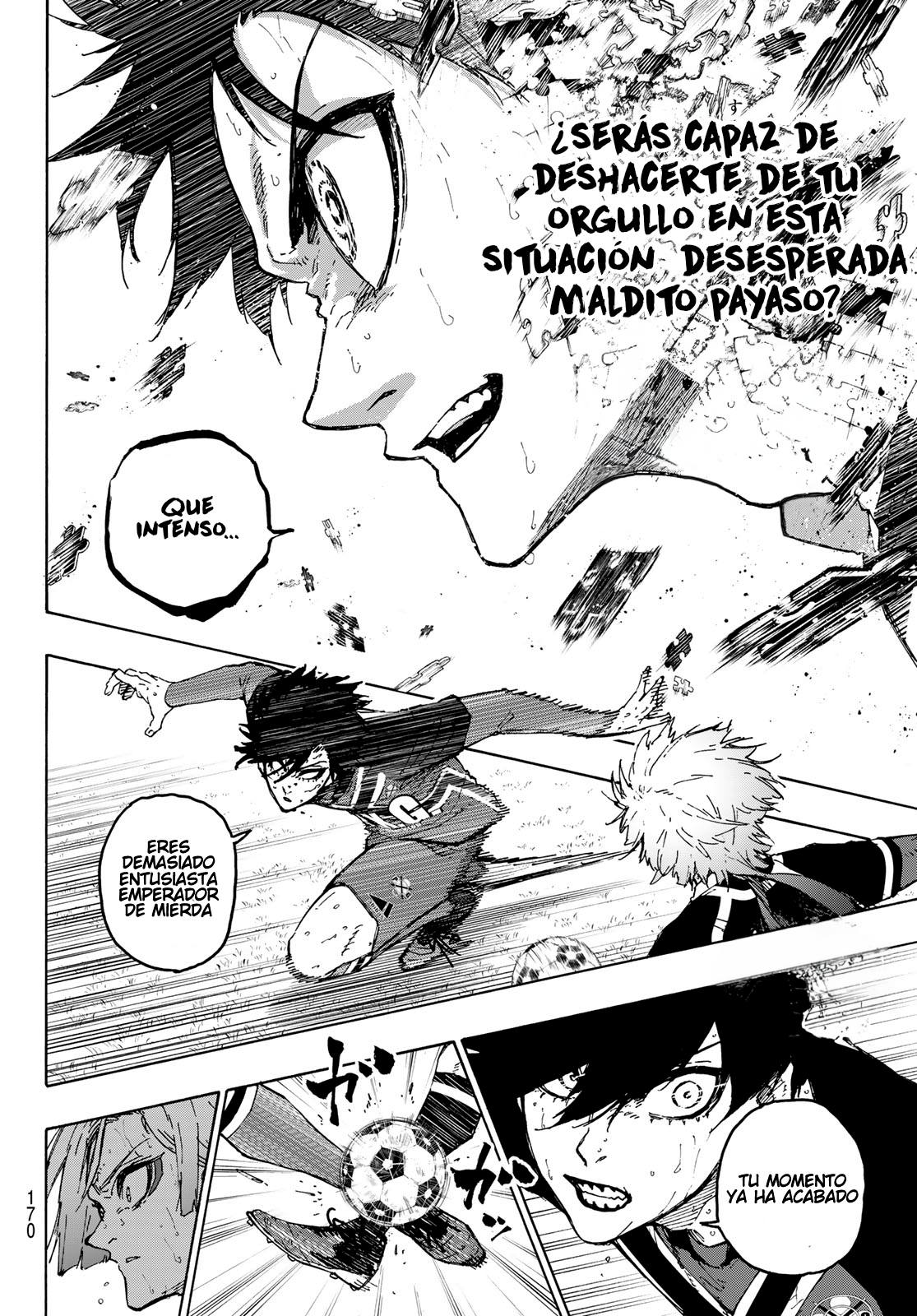 Blue Lock Capitulo 263: Límite página 12