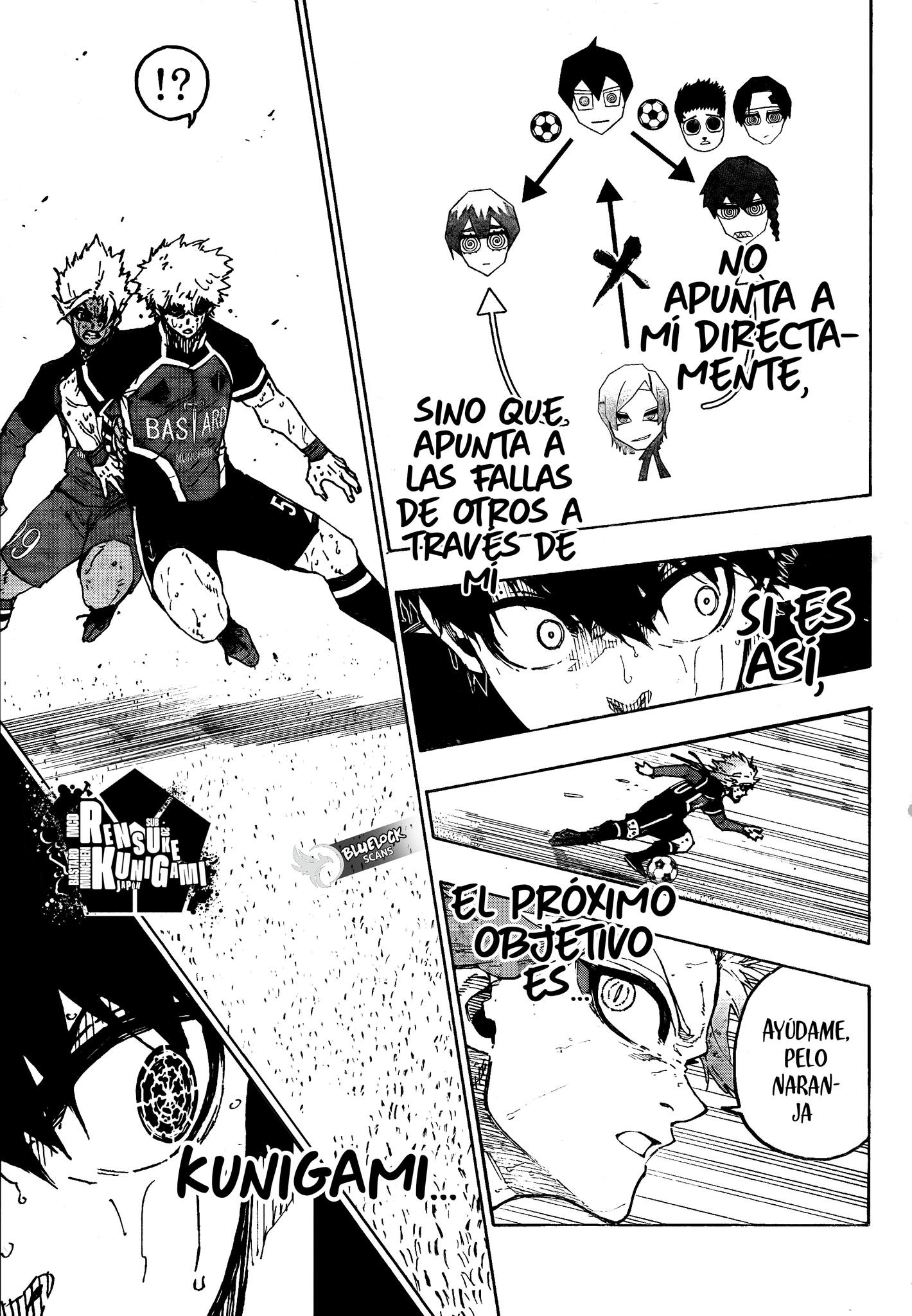 Blue Lock Capitulo 264: Muerte, Muerte, Muerte, o Vida página 11