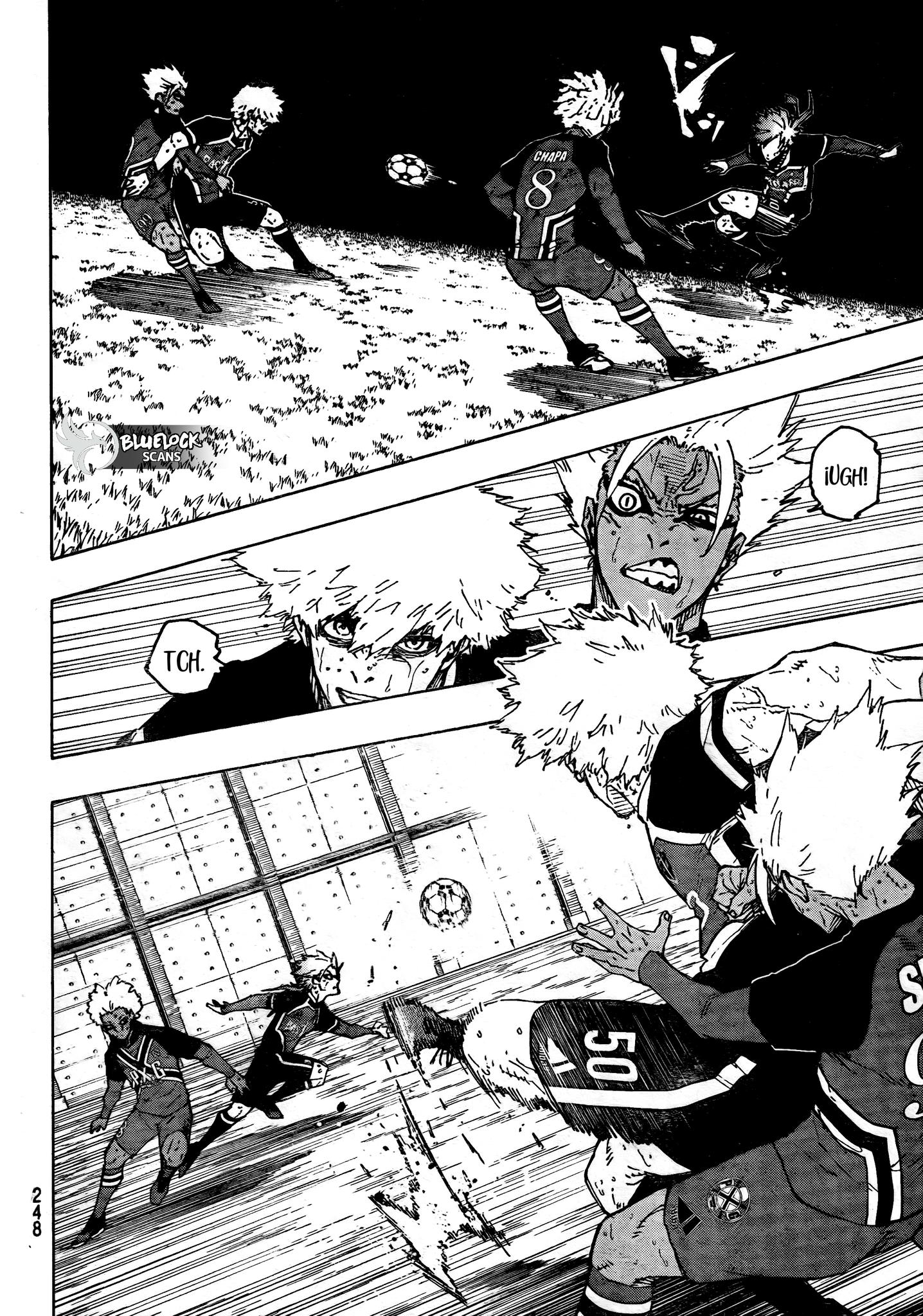 Blue Lock Capitulo 264: Muerte, Muerte, Muerte, o Vida página 12