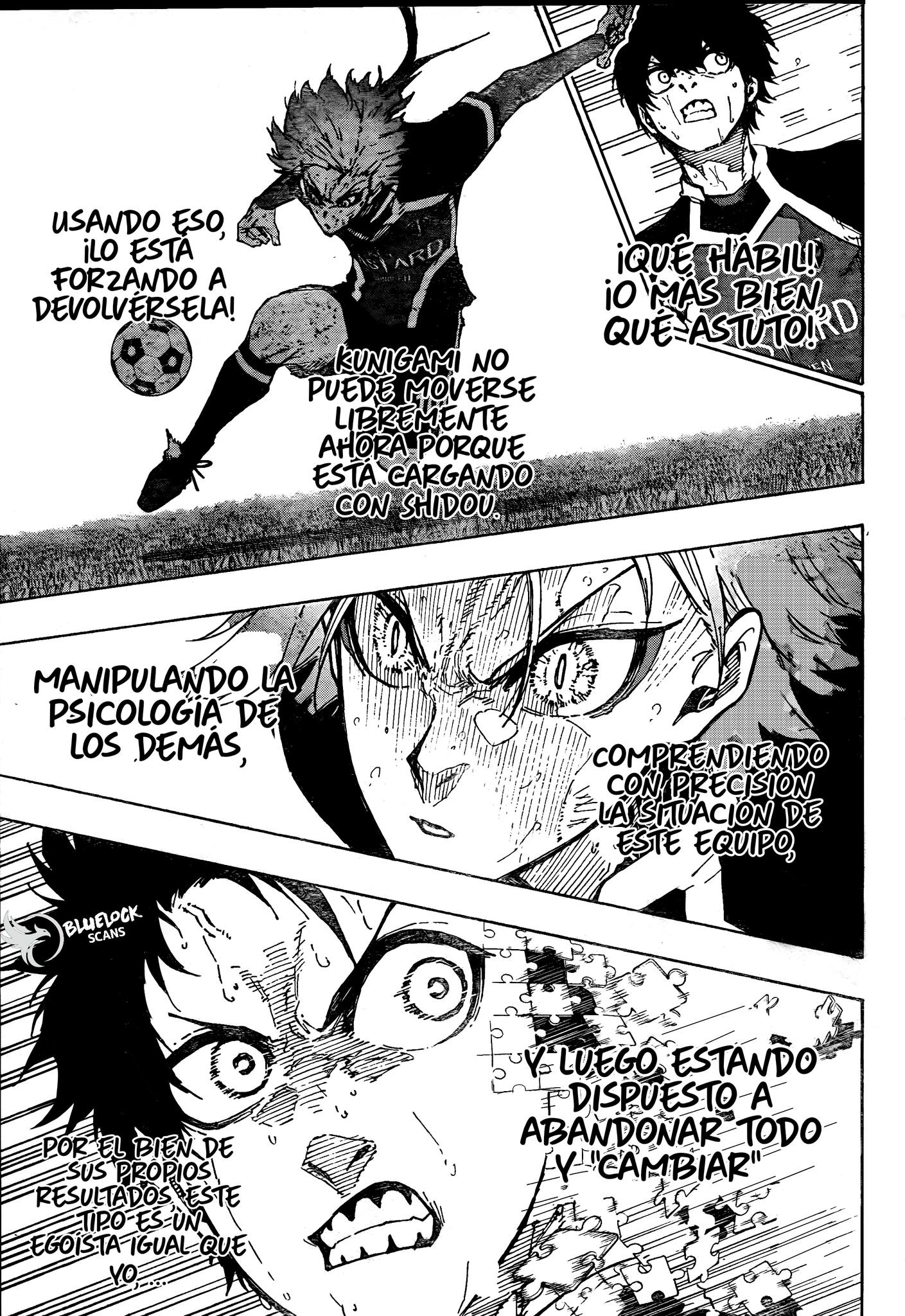 Blue Lock Capitulo 264: Muerte, Muerte, Muerte, o Vida página 13