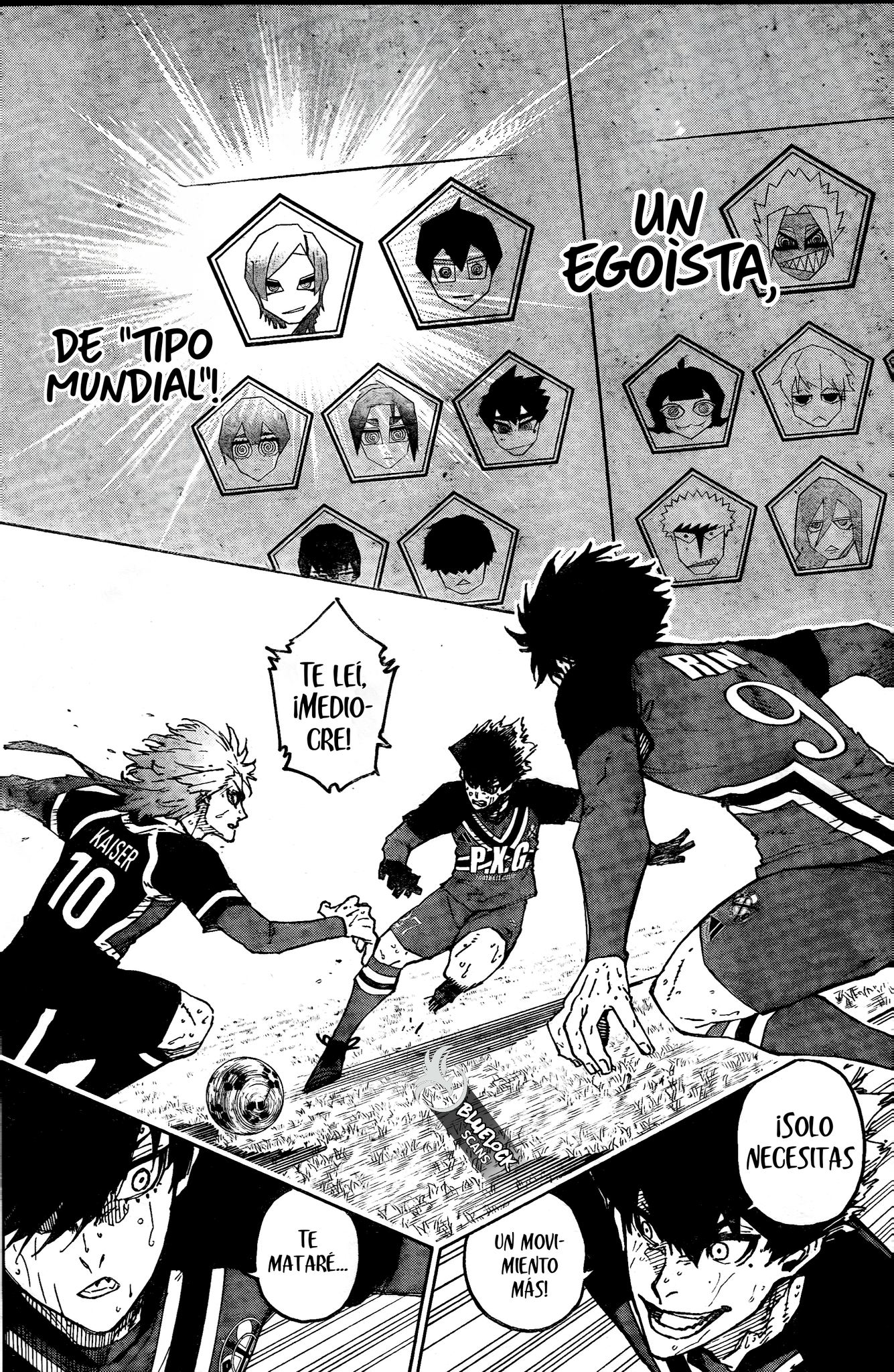 Blue Lock Capitulo 264: Muerte, Muerte, Muerte, o Vida página 14