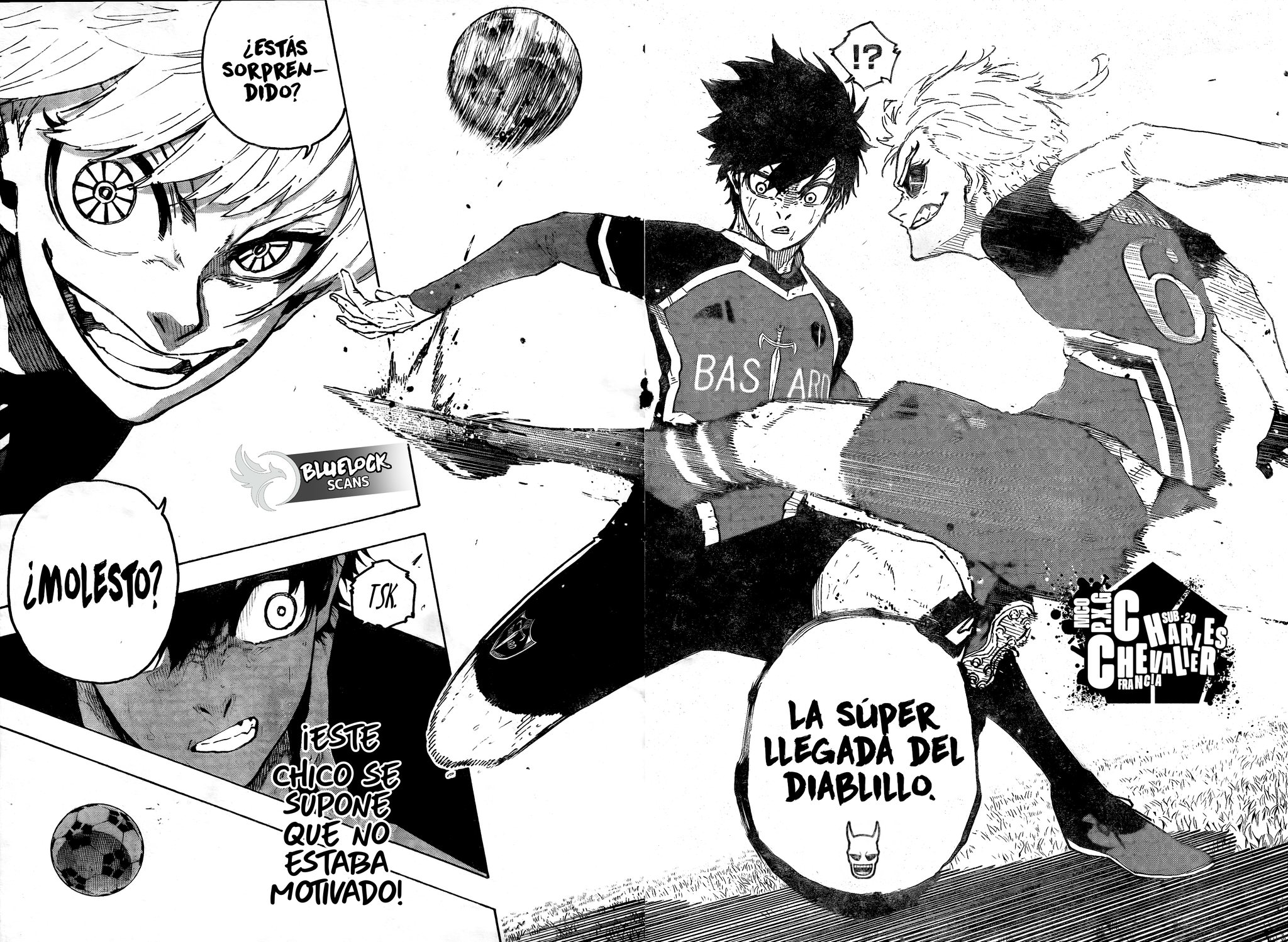 Blue Lock Capitulo 264: Muerte, Muerte, Muerte, o Vida página 18