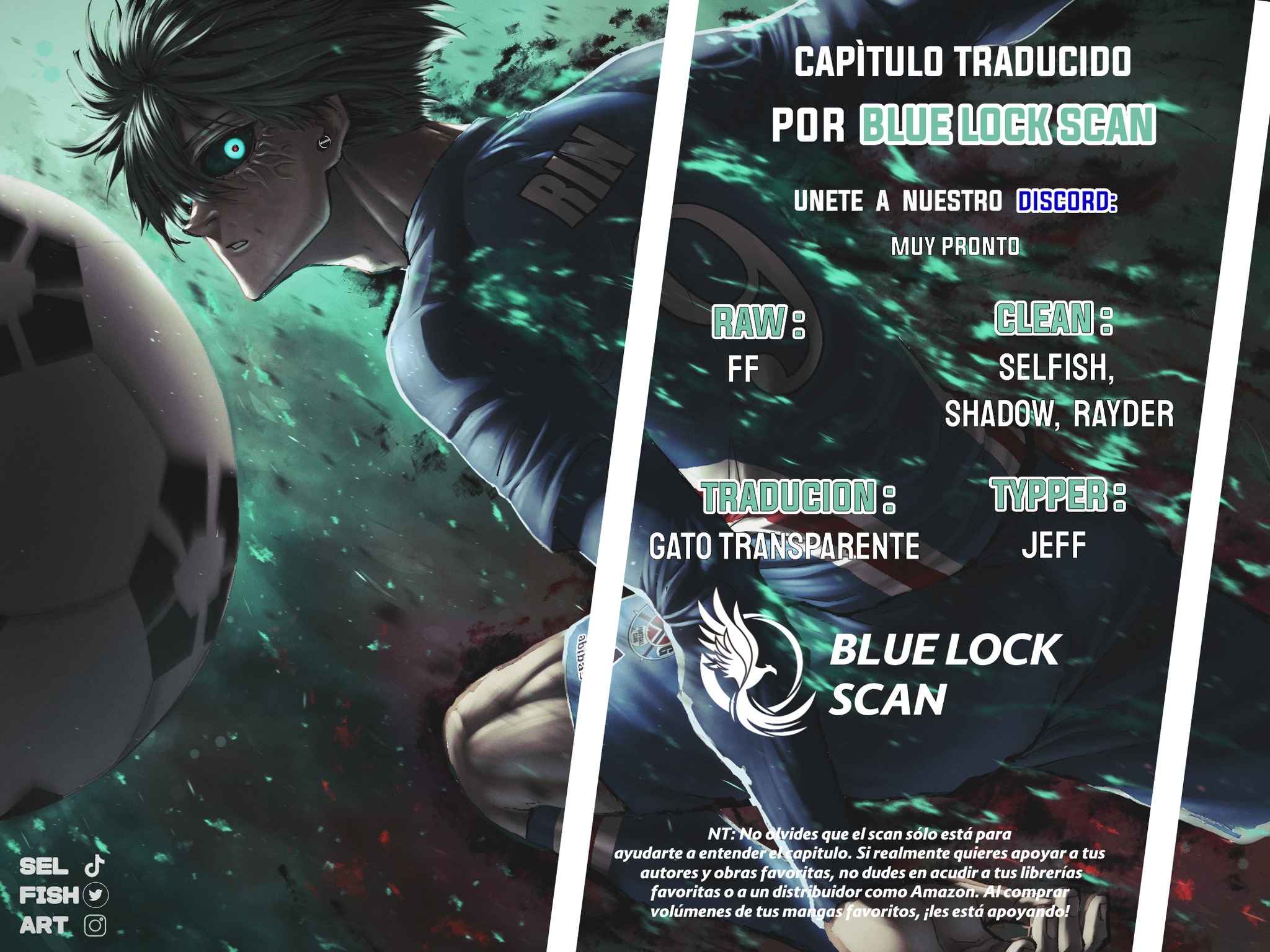 Blue Lock Capitulo 264: Muerte, Muerte, Muerte, o Vida página 20