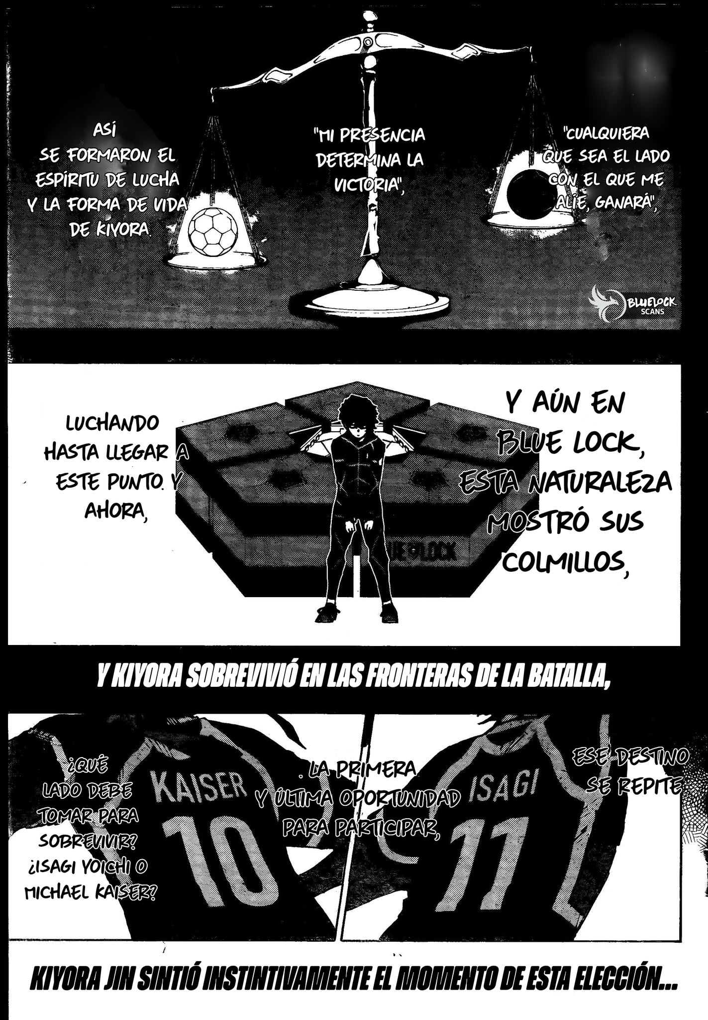Blue Lock Capitulo 264: Muerte, Muerte, Muerte, o Vida página 3
