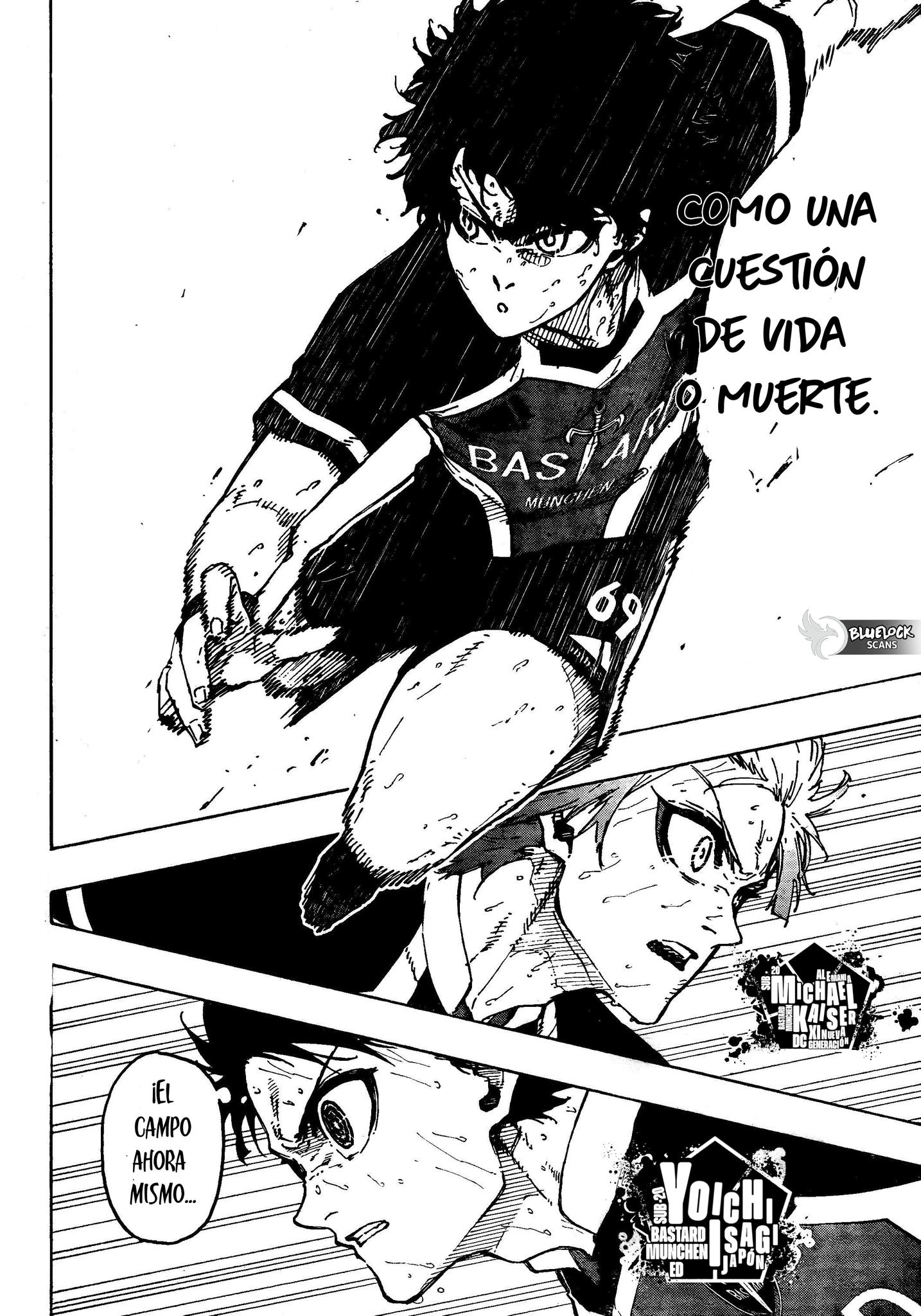 Blue Lock Capitulo 264: Muerte, Muerte, Muerte, o Vida página 4