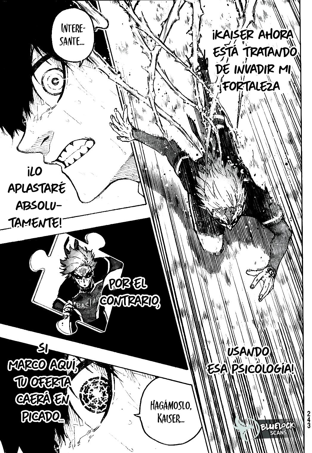 Blue Lock Capitulo 264: Muerte, Muerte, Muerte, o Vida página 7