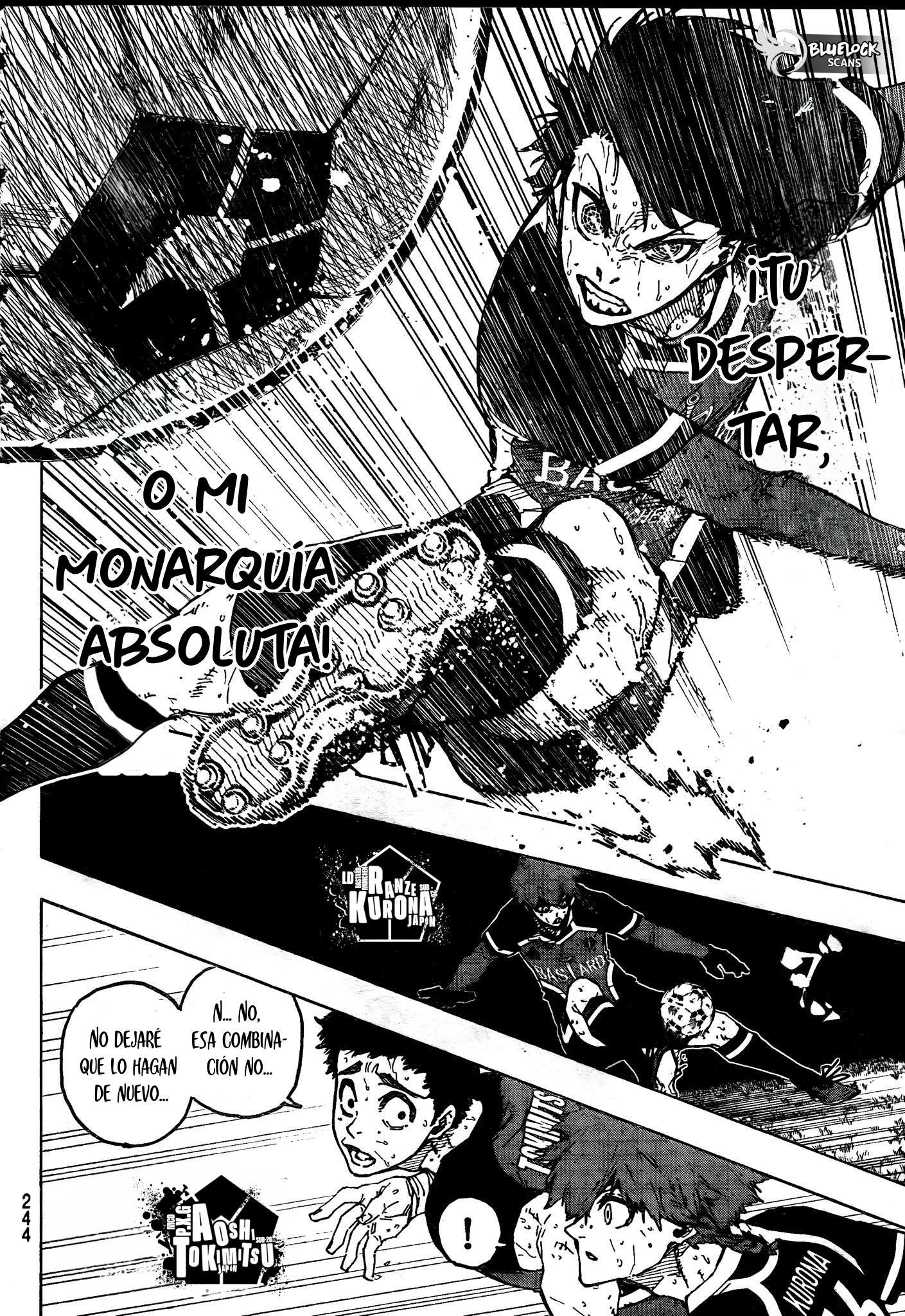 Blue Lock Capitulo 264: Muerte, Muerte, Muerte, o Vida página 8