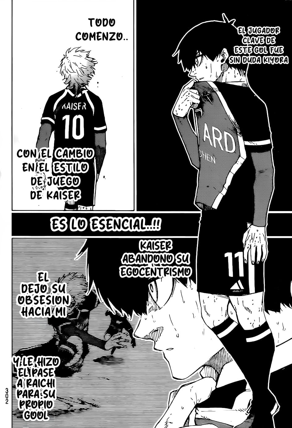 Blue Lock Capitulo 267: Boleto Dorado página 9