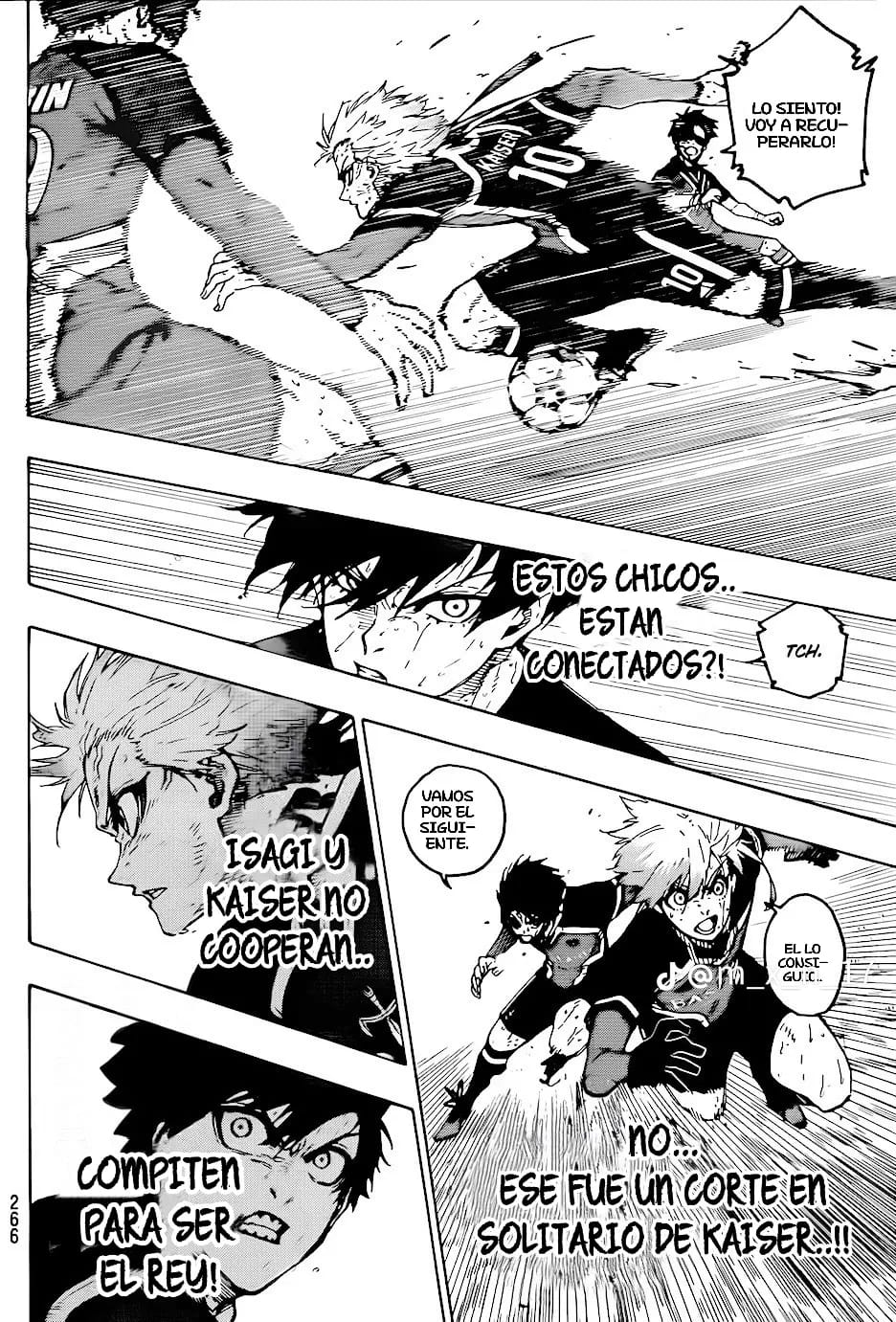 Blue Lock Capitulo 268: Presión página 11