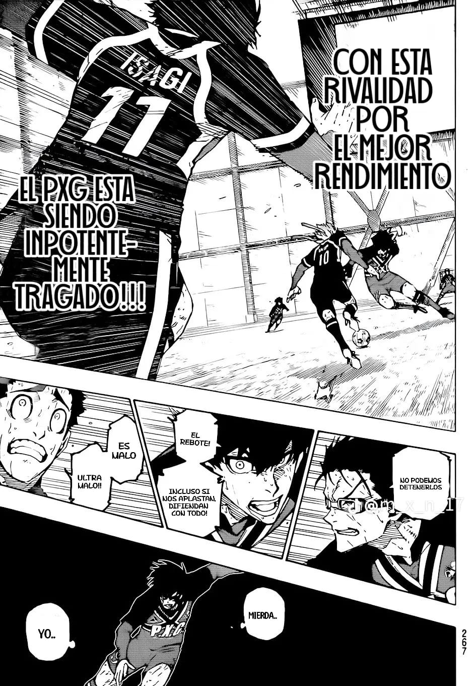 Blue Lock Capitulo 268: Presión página 12