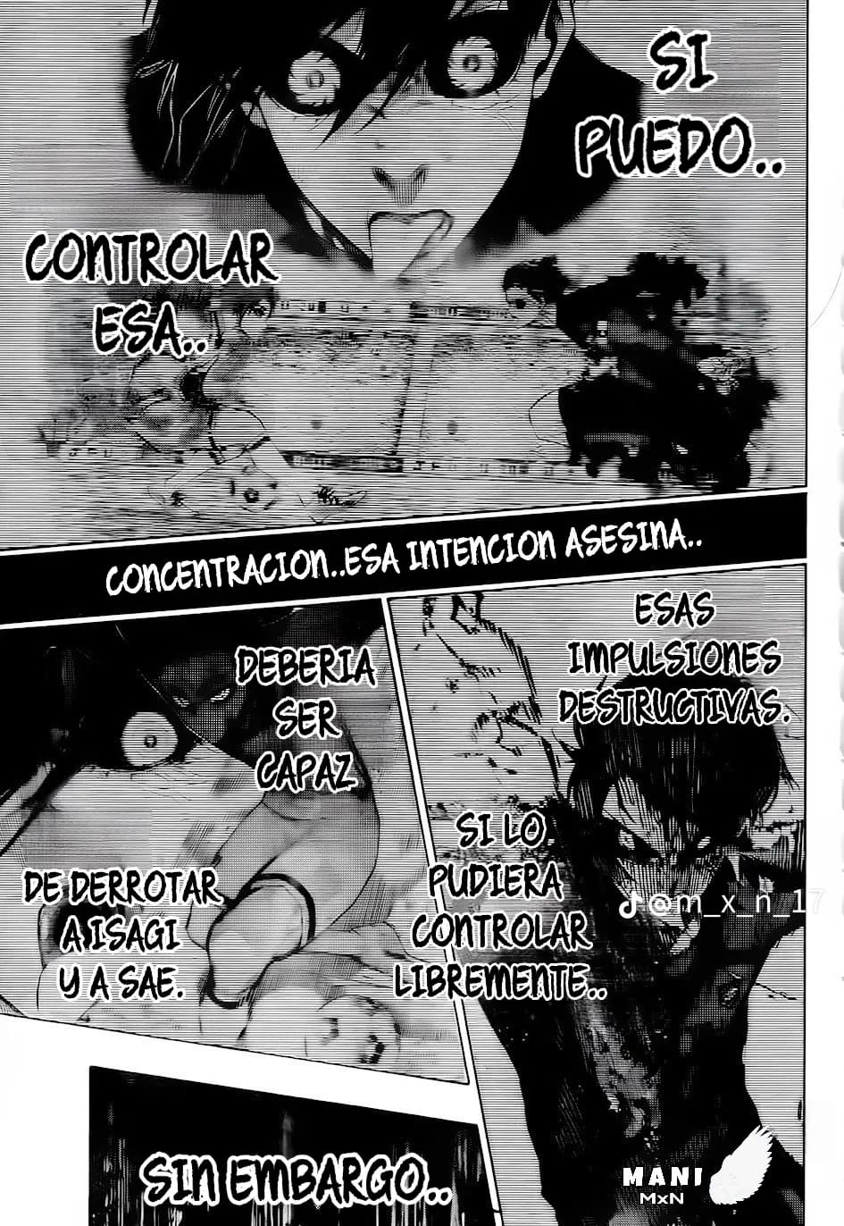Blue Lock Capitulo 268: Presión página 14