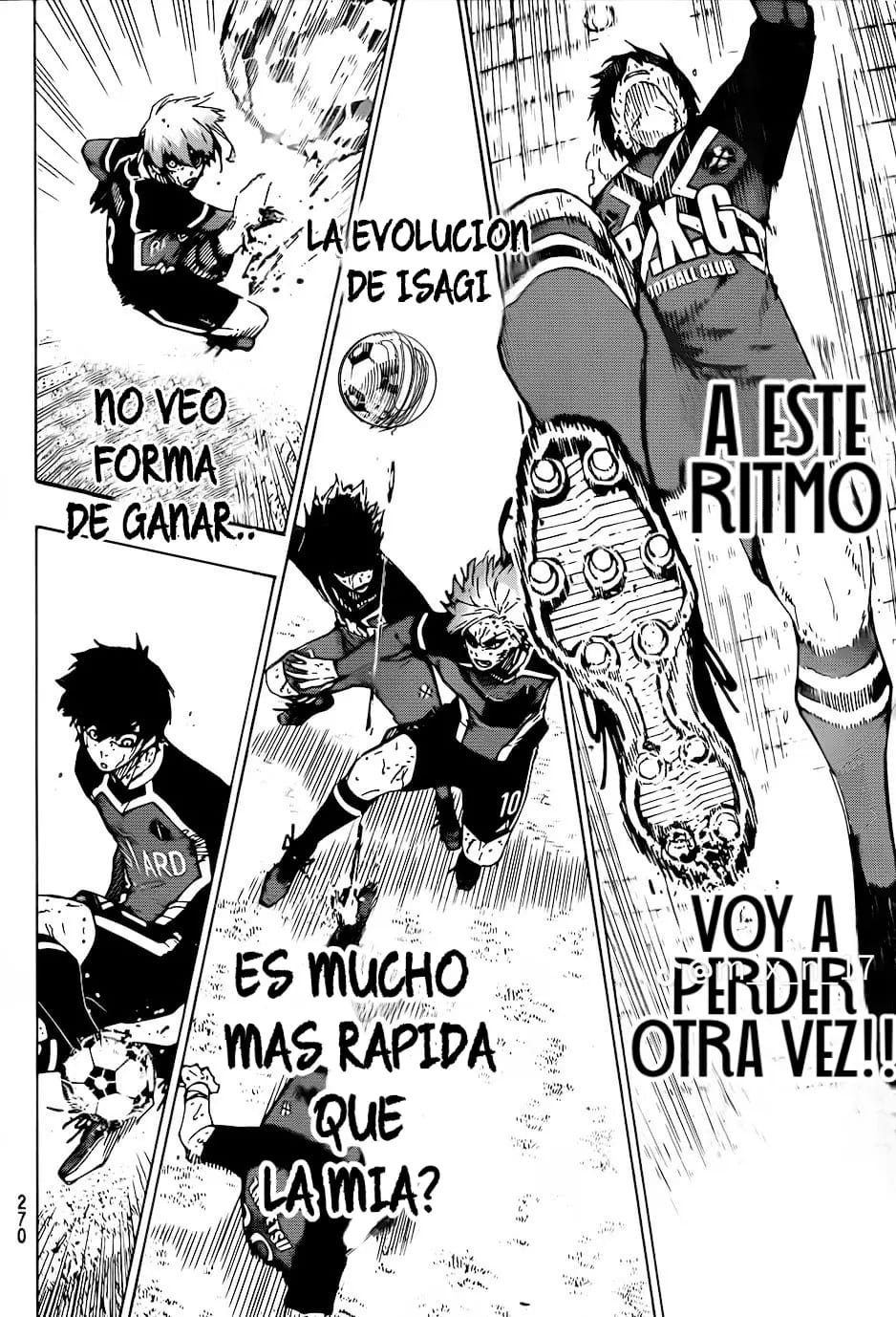 Blue Lock Capitulo 268: Presión página 15
