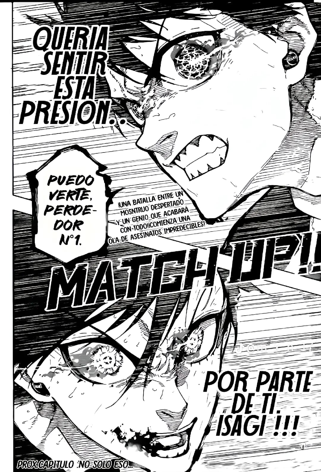 Blue Lock Capitulo 268: Presión página 18