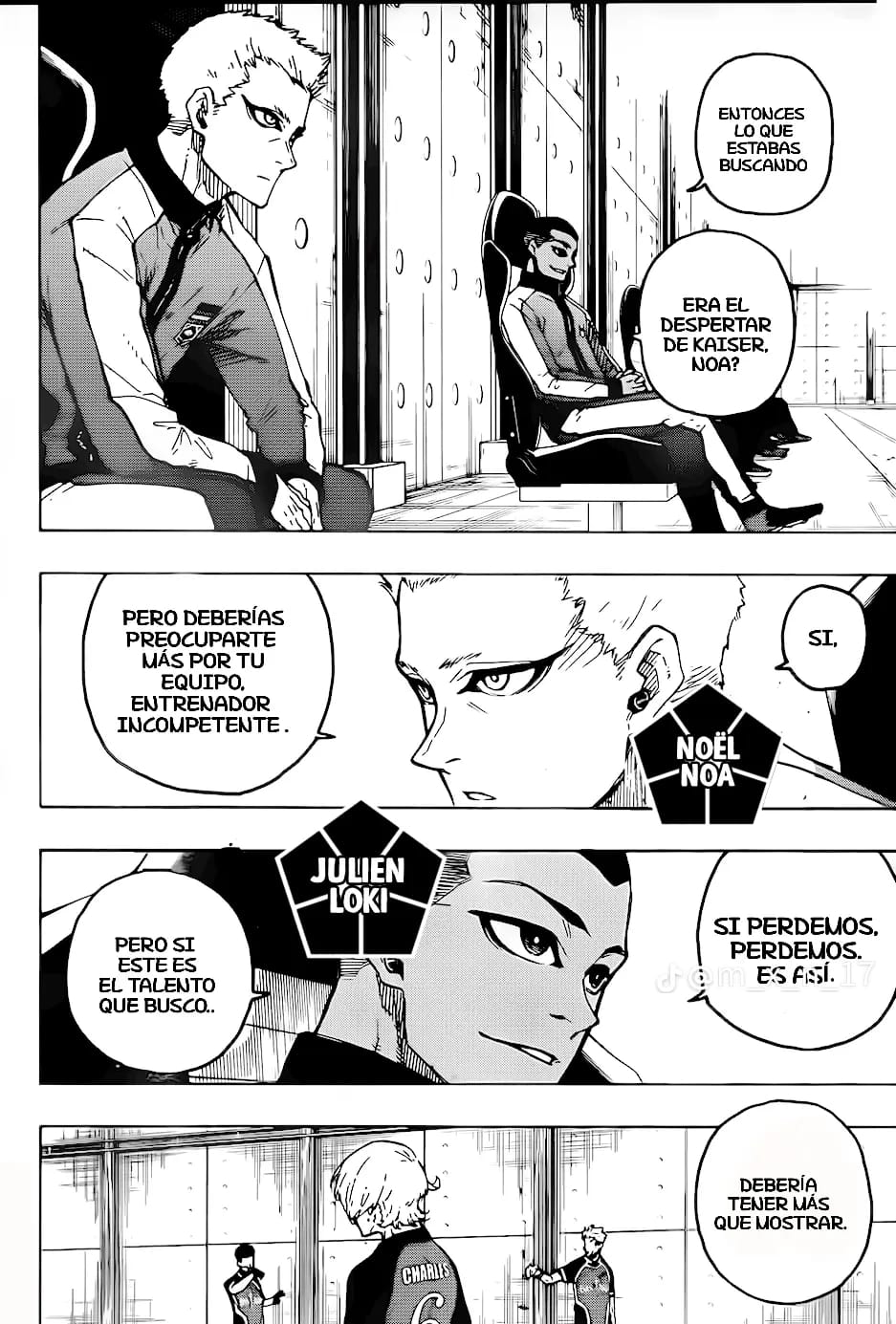 Blue Lock Capitulo 268: Presión página 4