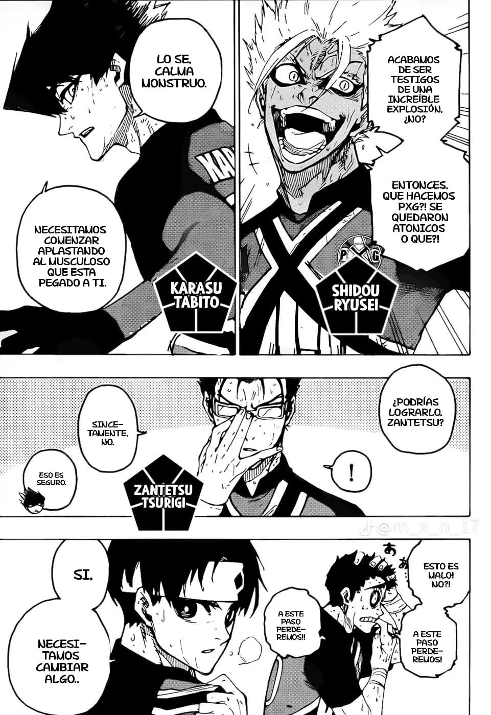 Blue Lock Capitulo 268: Presión página 5