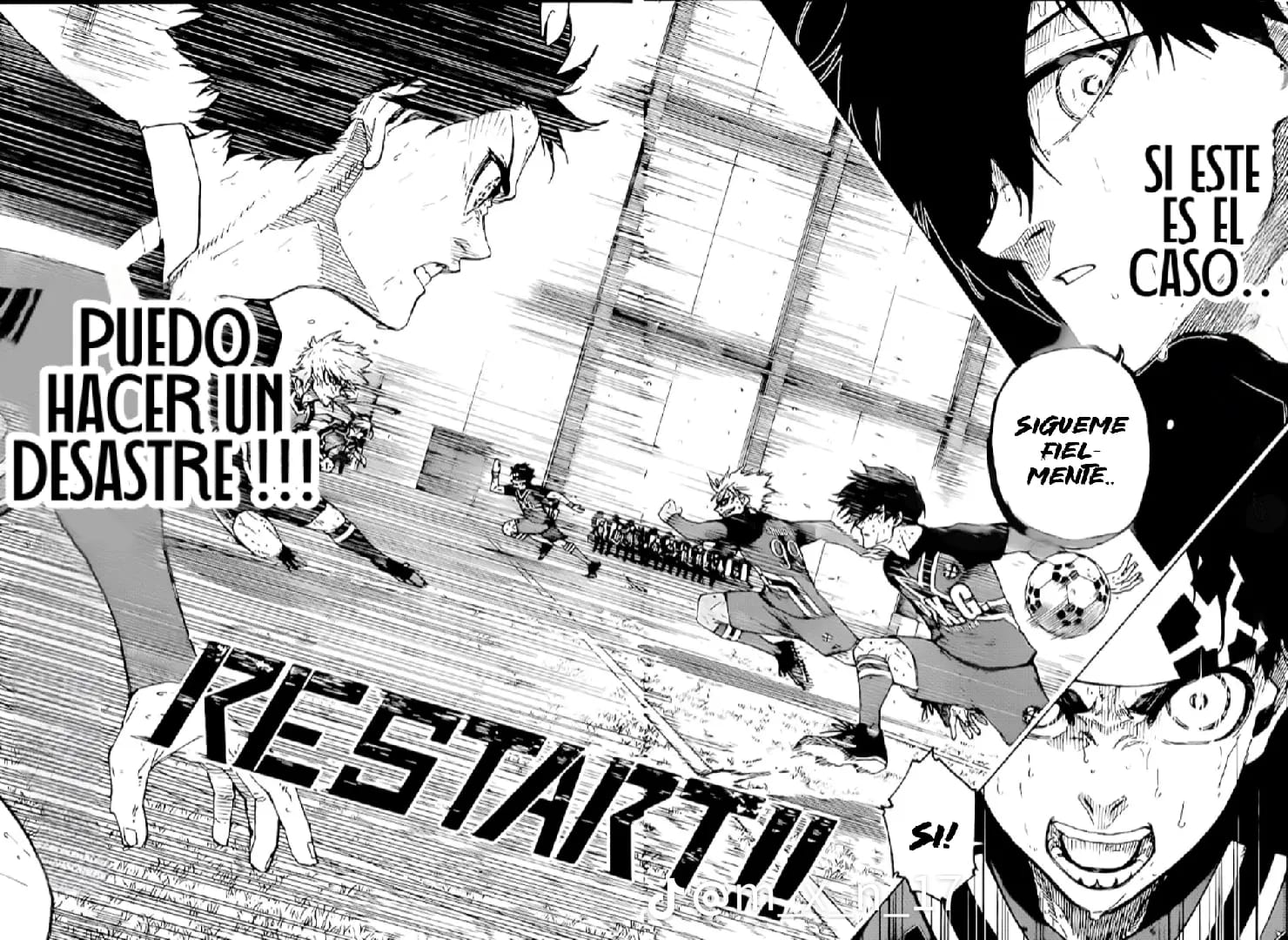 Blue Lock Capitulo 268: Presión página 8