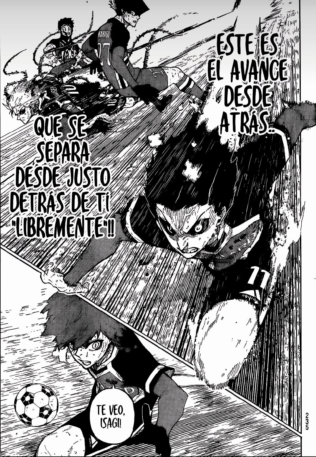 Blue Lock Capitulo 269: No solamente página 17