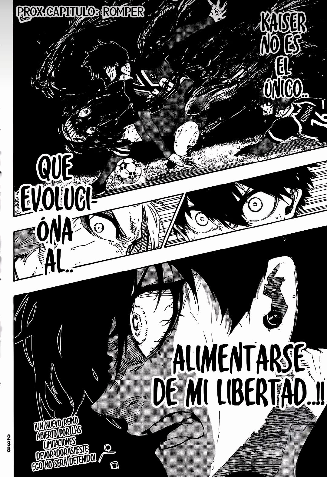 Blue Lock Capitulo 269: No solamente página 21
